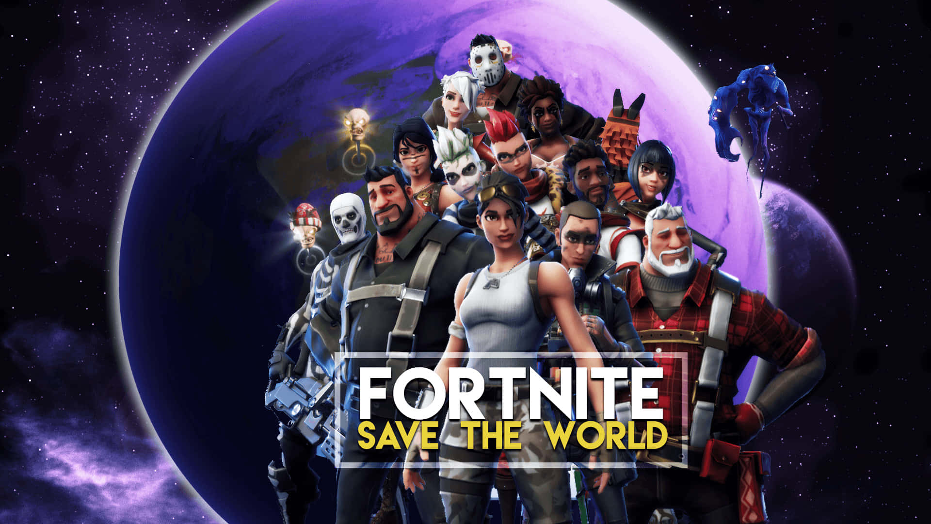 Sej Fortnite-baggrund Wallpapers