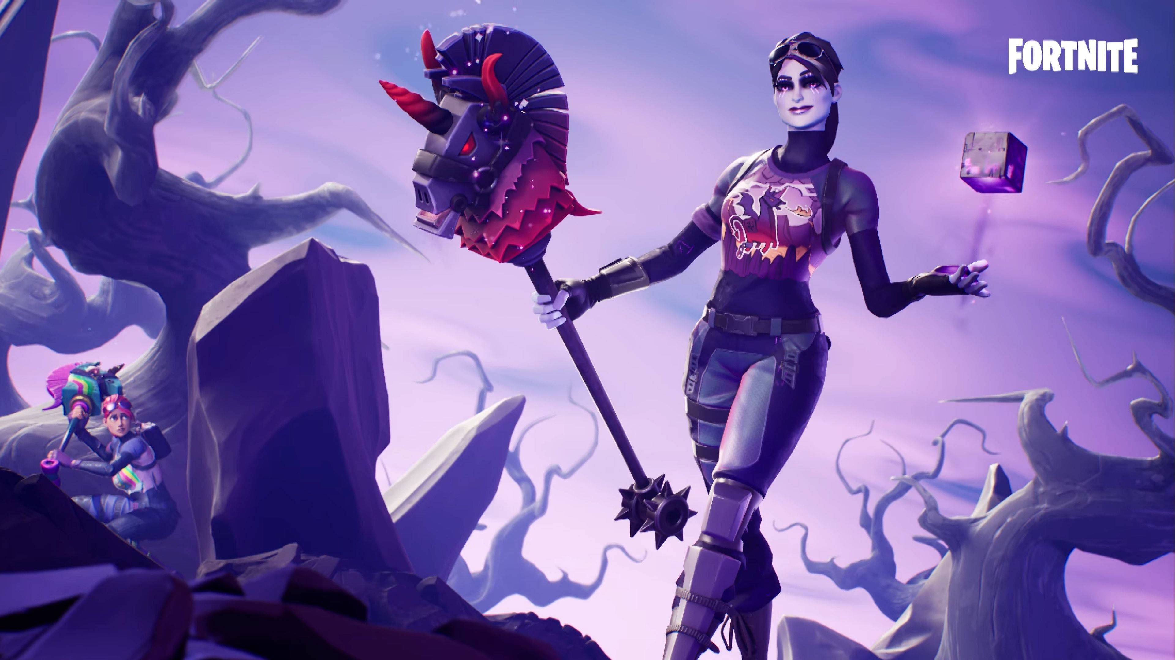 Sej Fortnite Dark Bomber Kunst Wallpapers