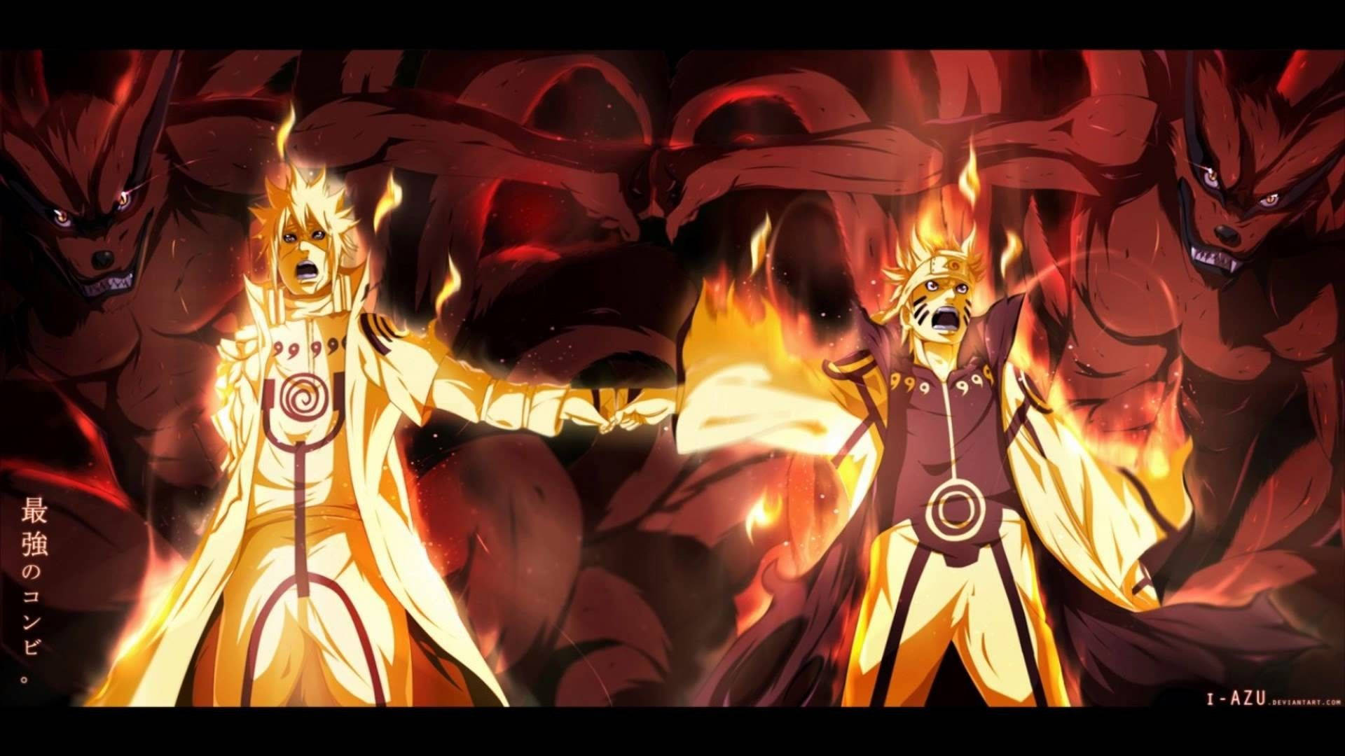 Sej Naruto Gylden Visdomstilstand Wallpapers