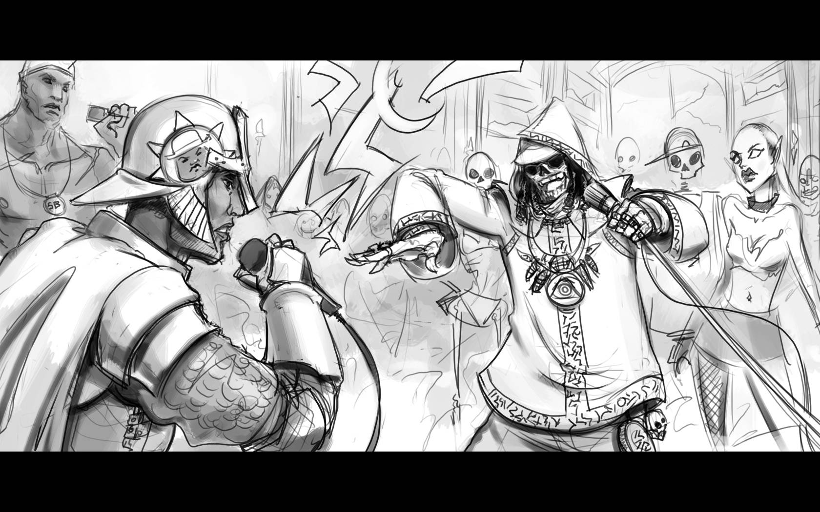 Sej Tegne-Rap Battle Wallpapers