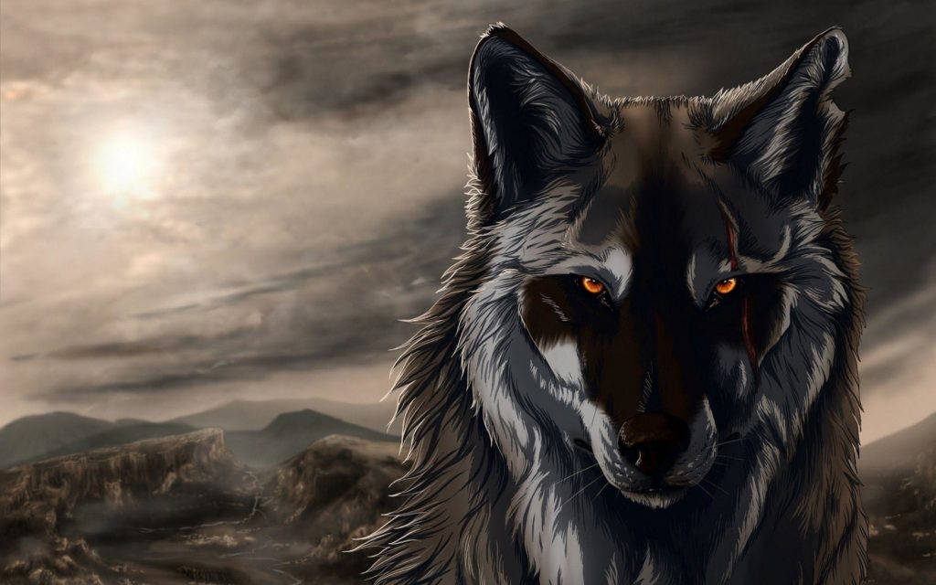 Sej Ulv Digital Kunst Wallpapers