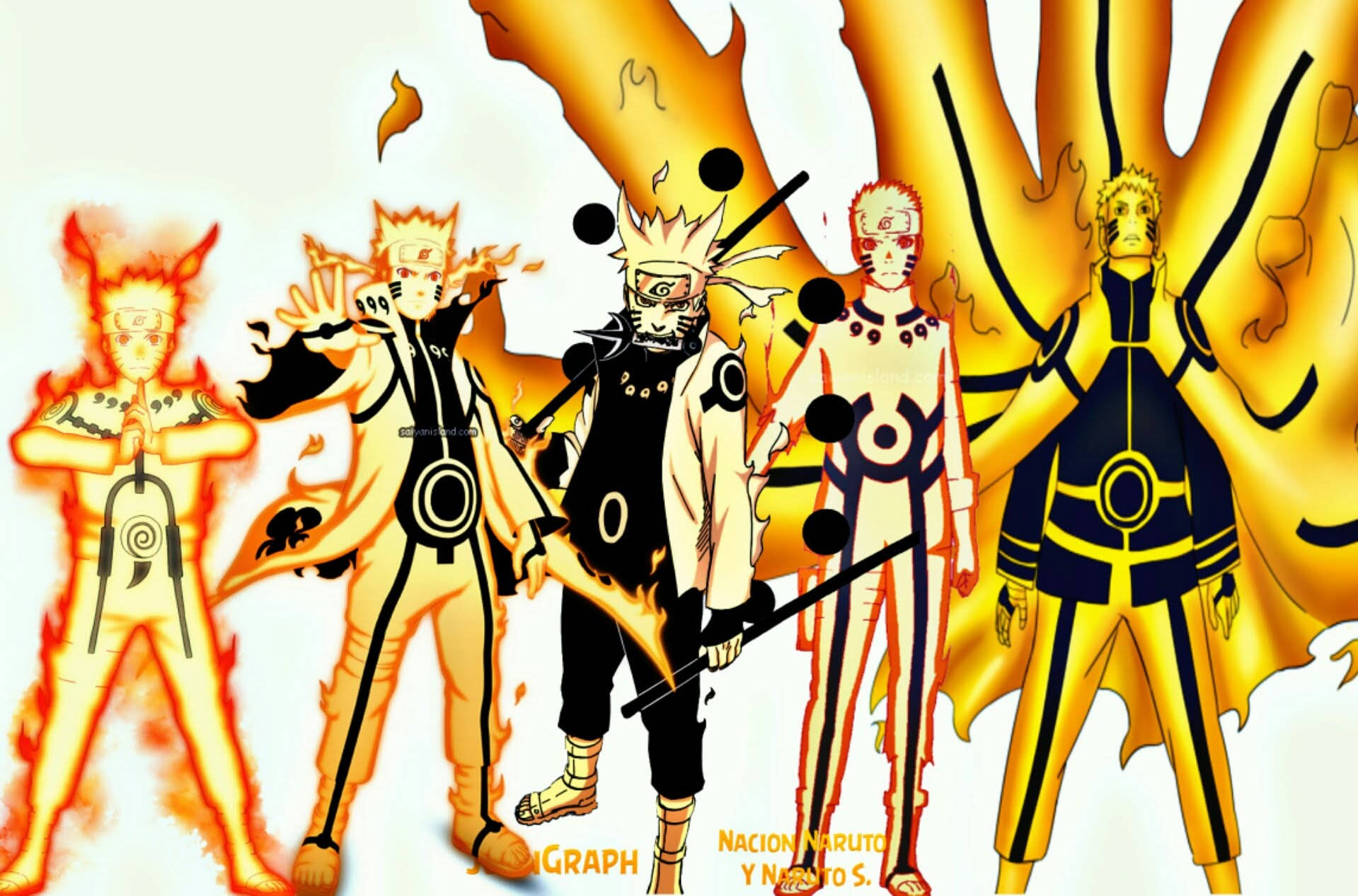 Seje Naruto Kurama Chakra Former Wallpapers