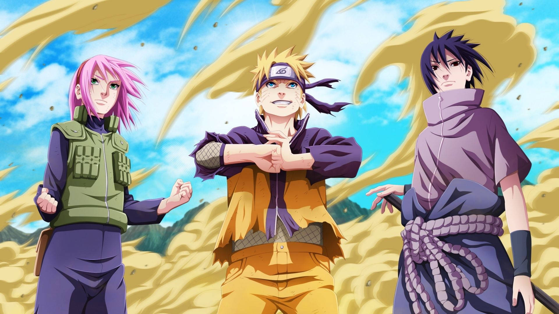 Seje Naruto og venner Wallpapers