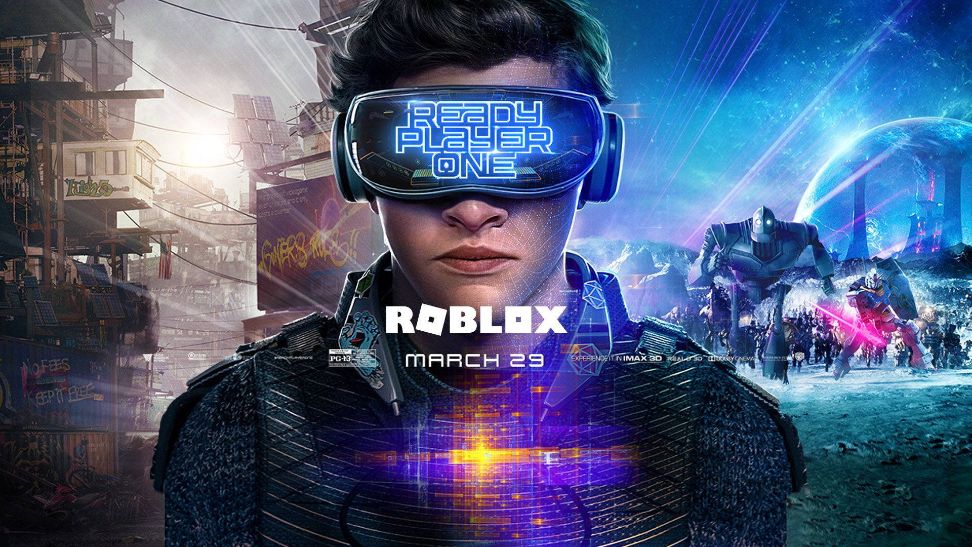 Sejt og HD-kvalitets wallpaper af Roblox-avatar i Ready Player One — Roblox Wallpapers