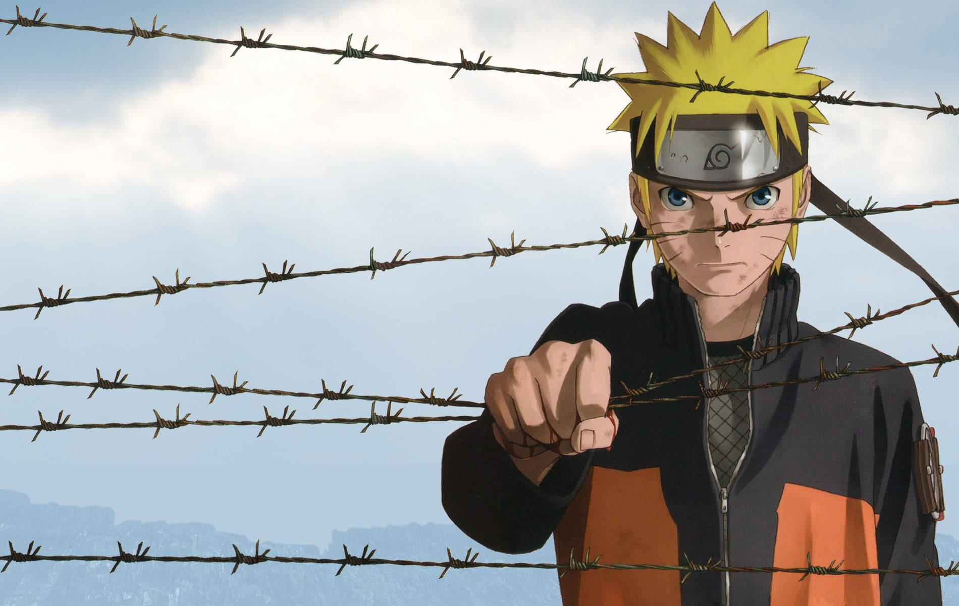 Sejeste Naruto i pigtrådsposter Wallpapers