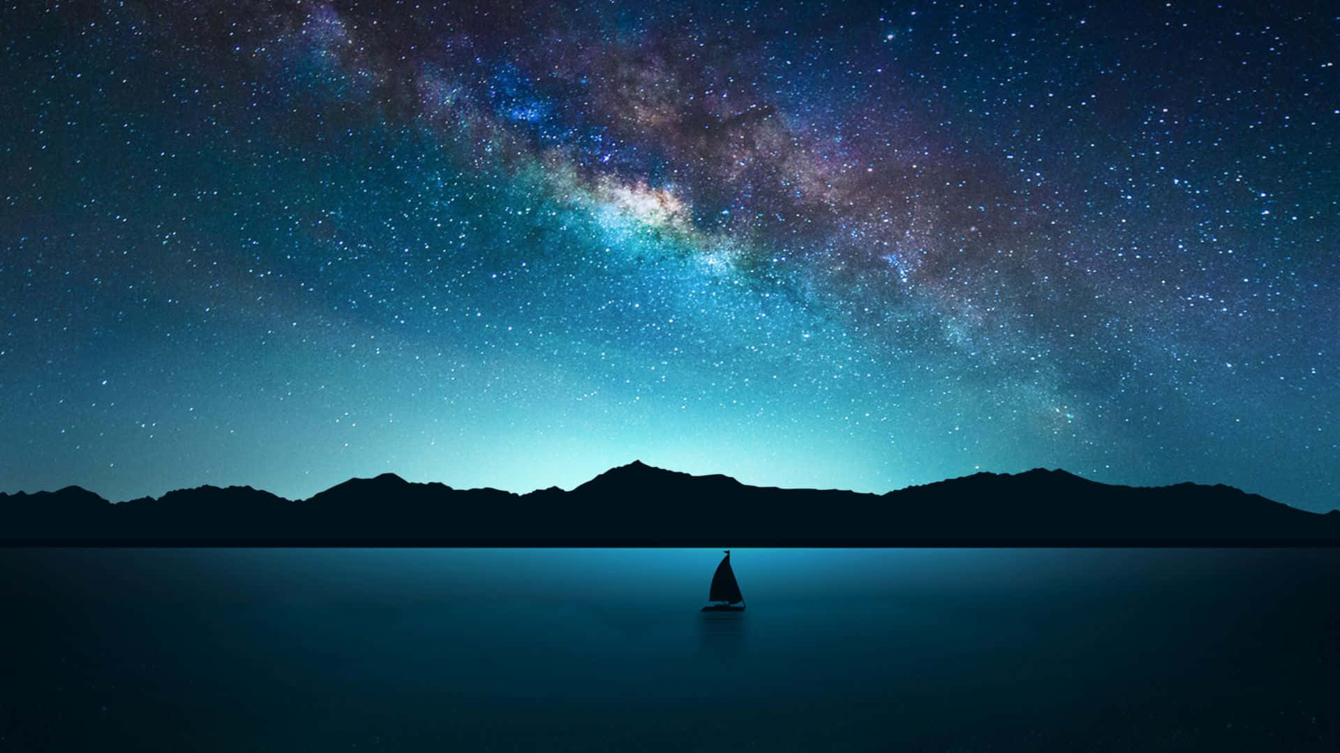 Sejl væk ved midnat Wallpapers