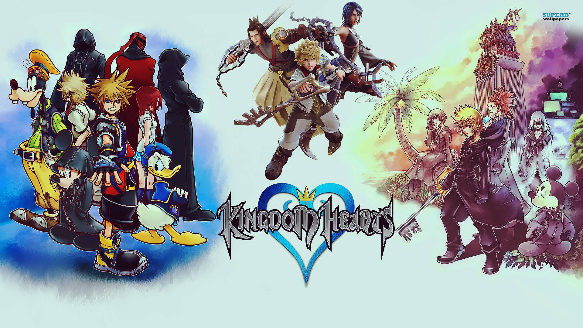 Sejt Kingdom Hearts logo display Wallpapers