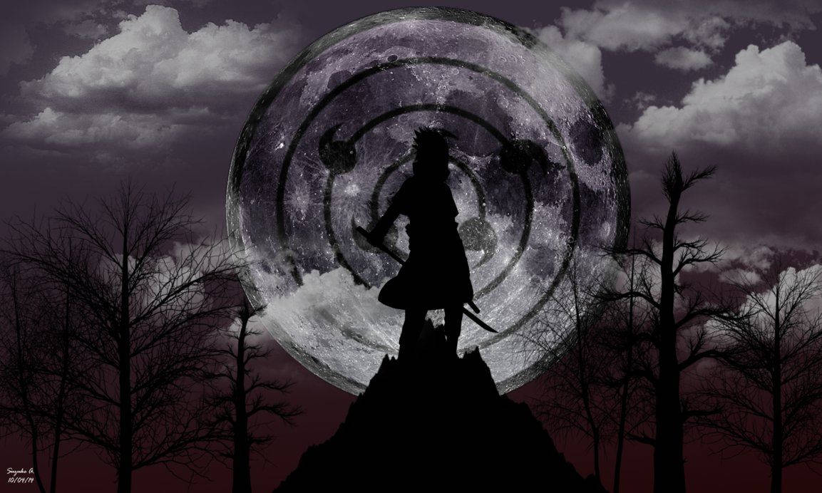 Sender Verden Ud i Evigt Mørke – Sasuke Uchiha Wallpapers