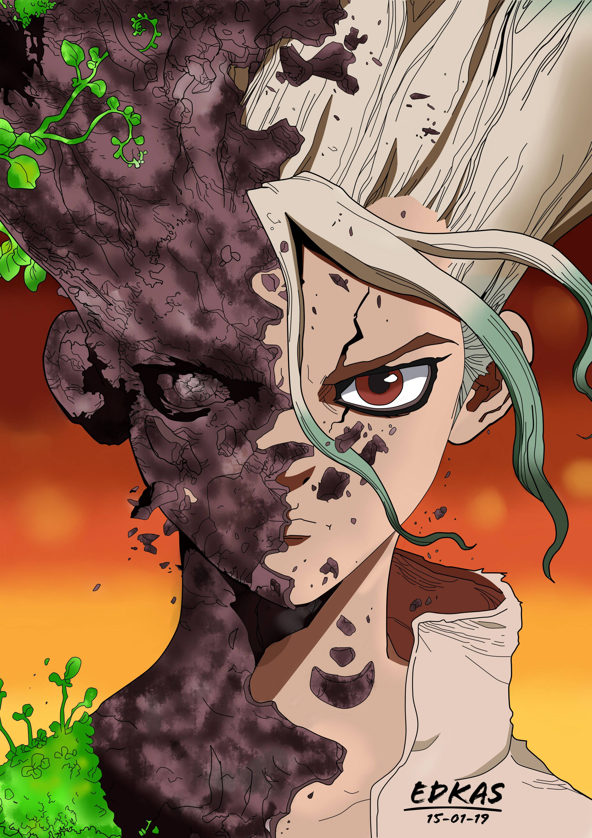 Senku Ishigami i Dr Stone Wallpapers