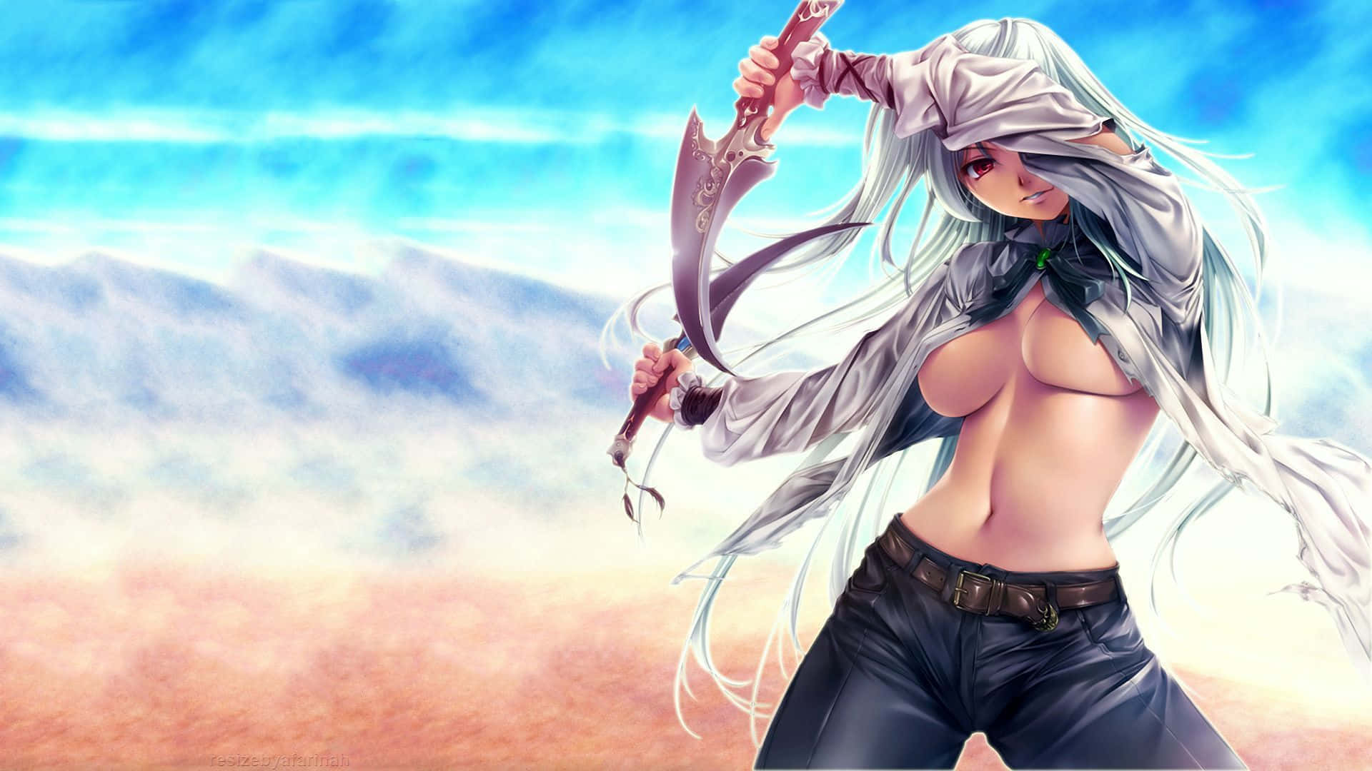 Sexet 3D animepige Wallpapers