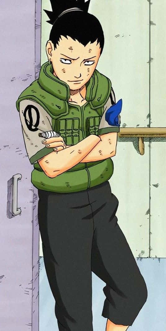 Shikamaru æstetisk digital tegning Wallpapers