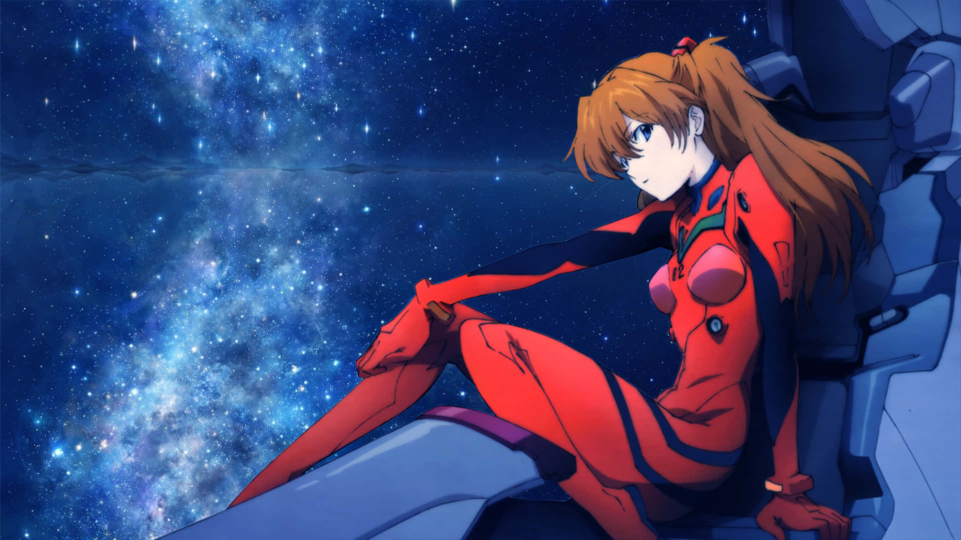Shinji Ikari og Evangelion Enhed 01 Wallpapers