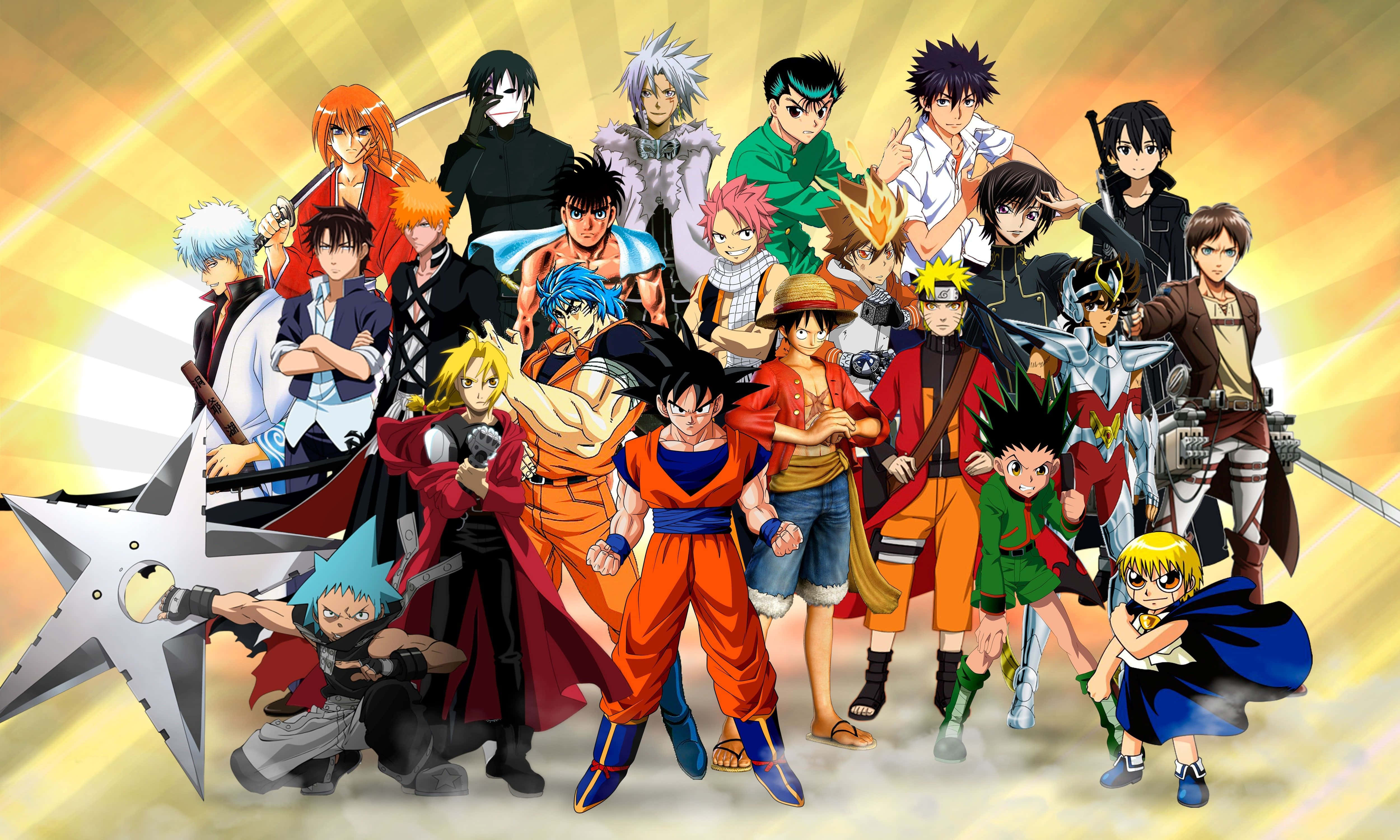 Shonen Anime Gruppe Wallpapers