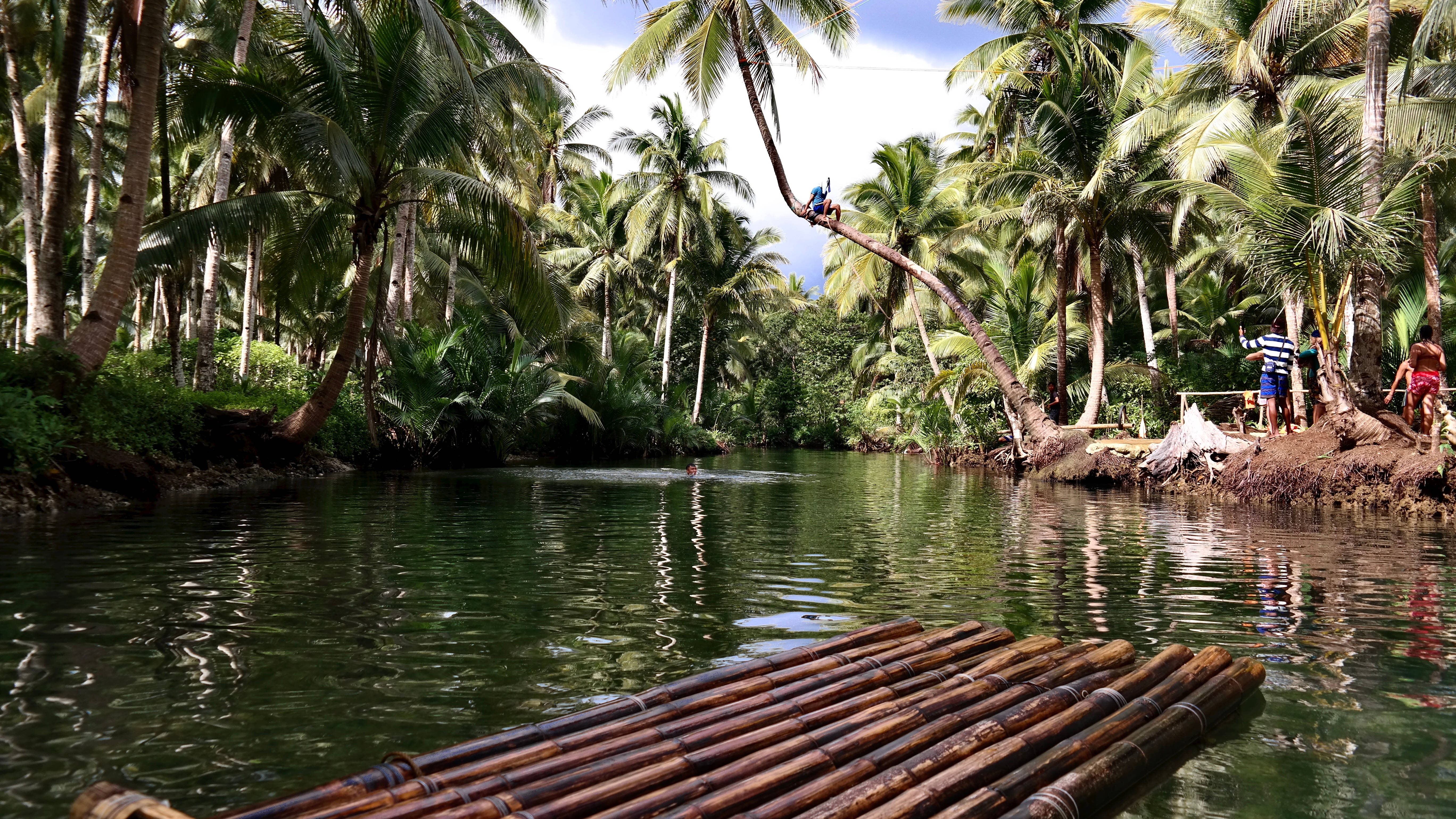 Siargao Island Maasin River Flåde Wallpapers