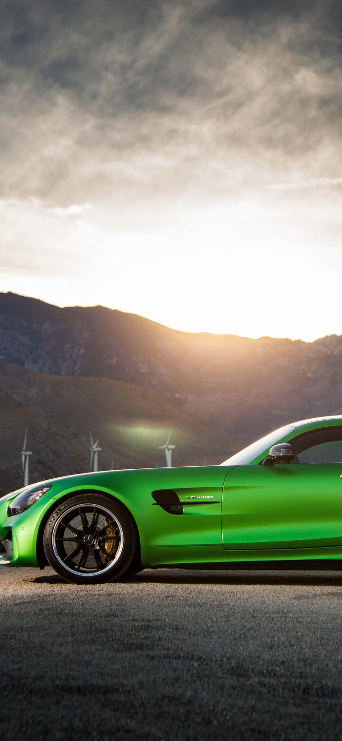 Sideprofil sportsbil Android Amg Gt-r Baggrund Wallpapers