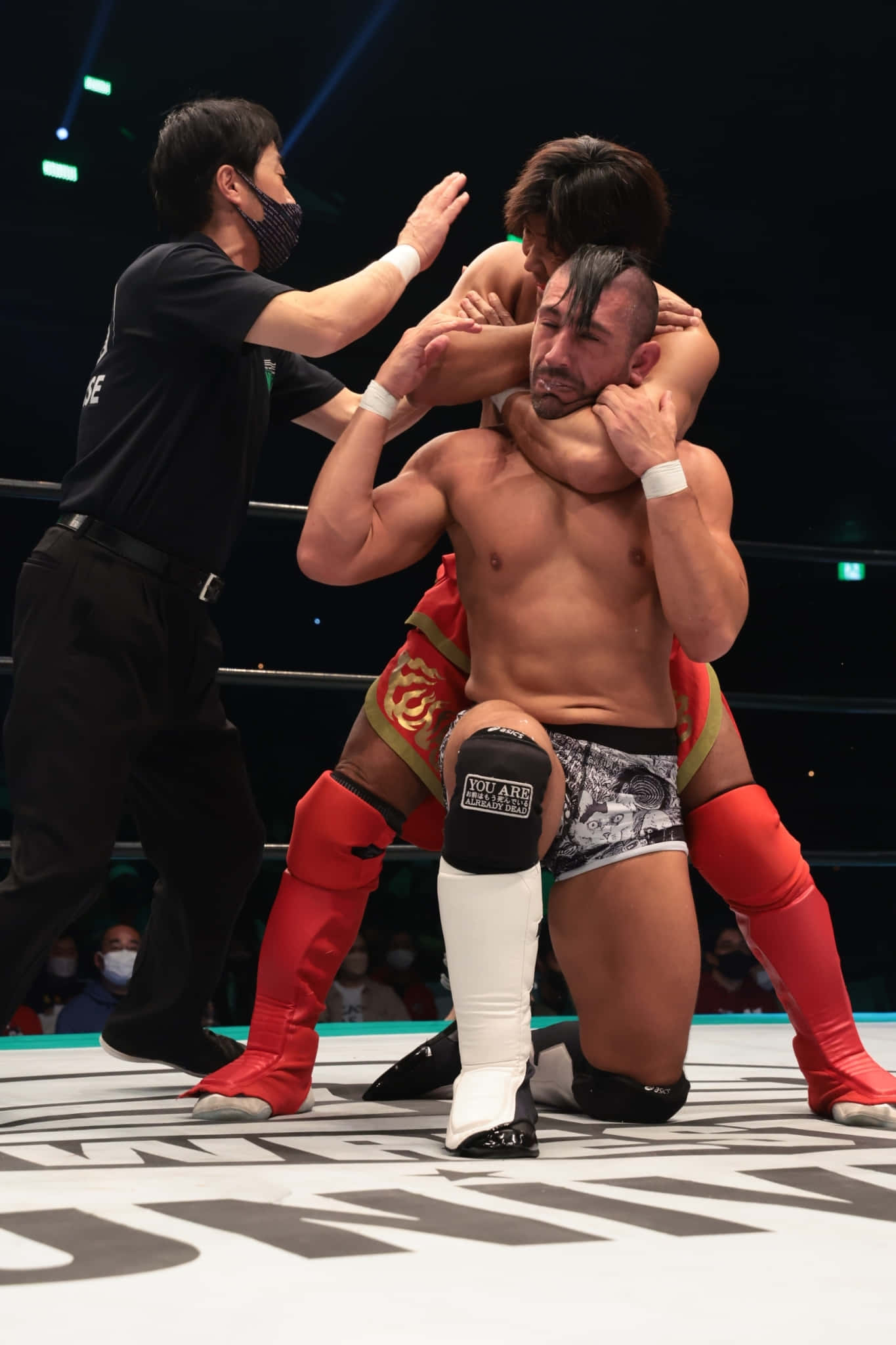 Simon Gotch versus Masakatsu Funaki National Championship V3 Wallpapers