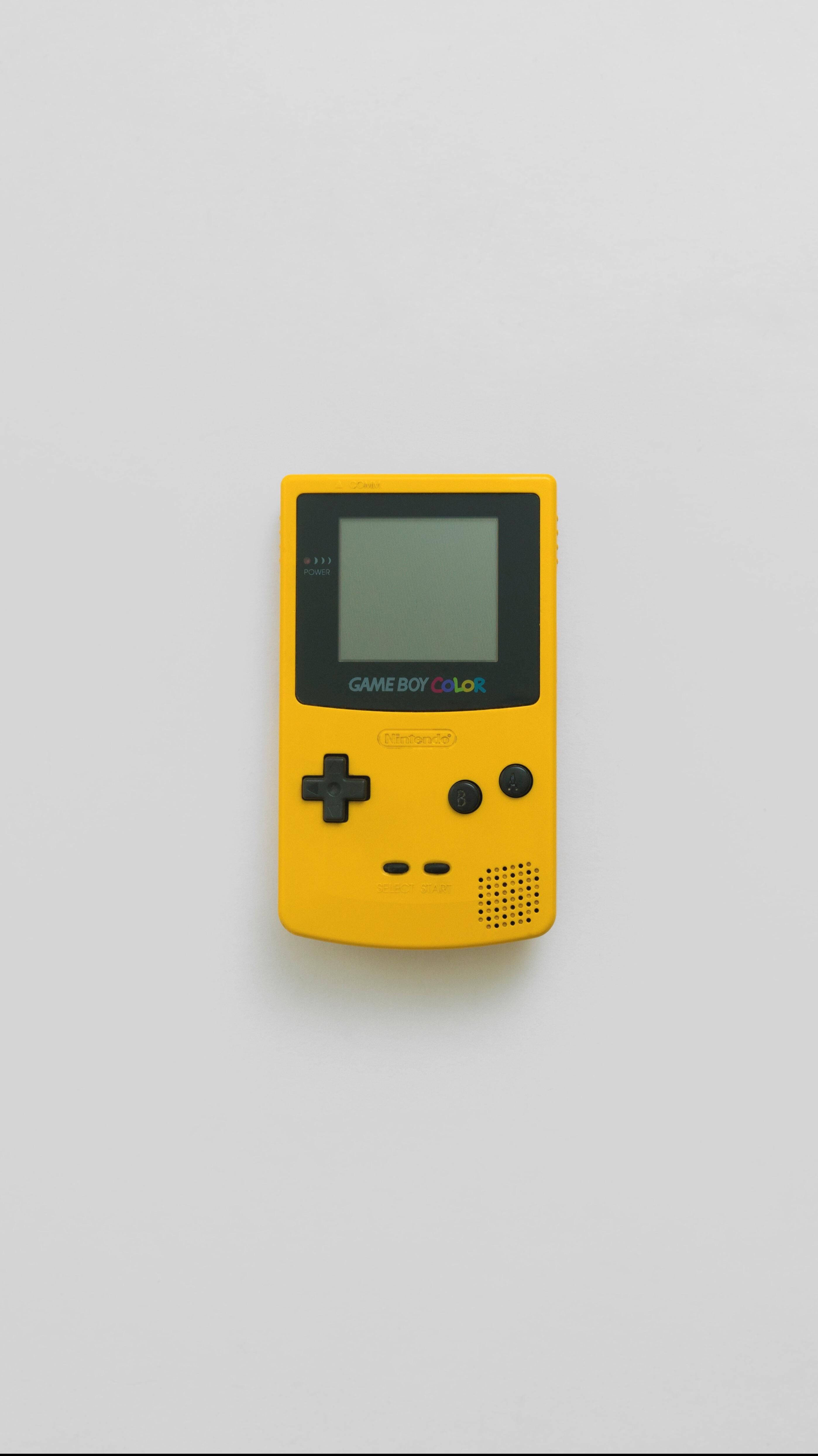 Simpel gul Game Boy Color Wallpapers