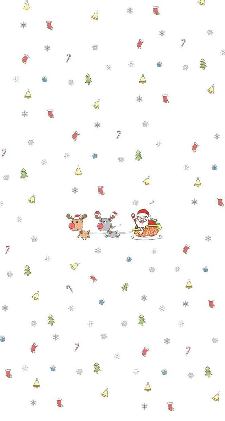 Simpel juleslæde Wallpapers