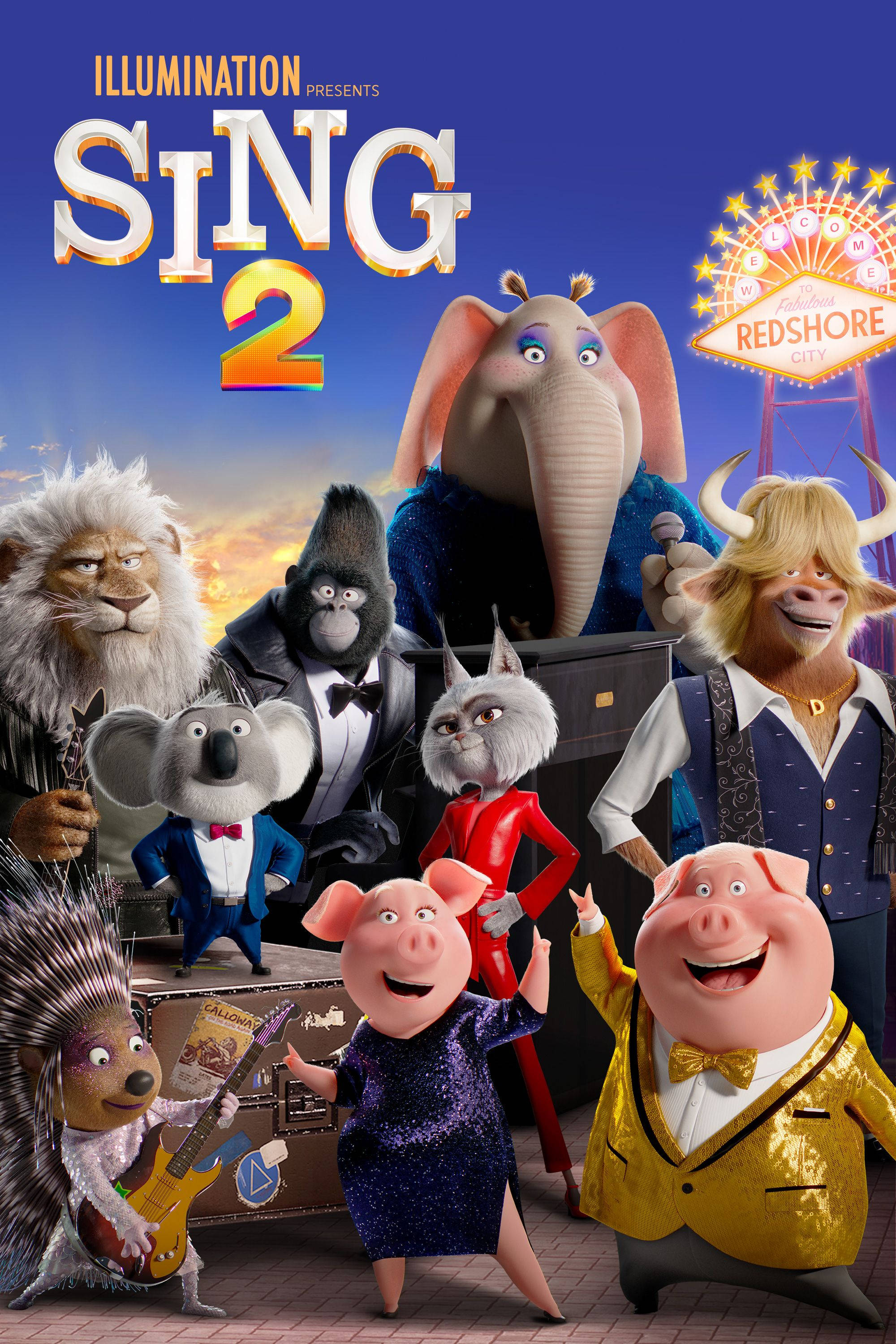 Sing 2 Reklameplakat Wallpapers