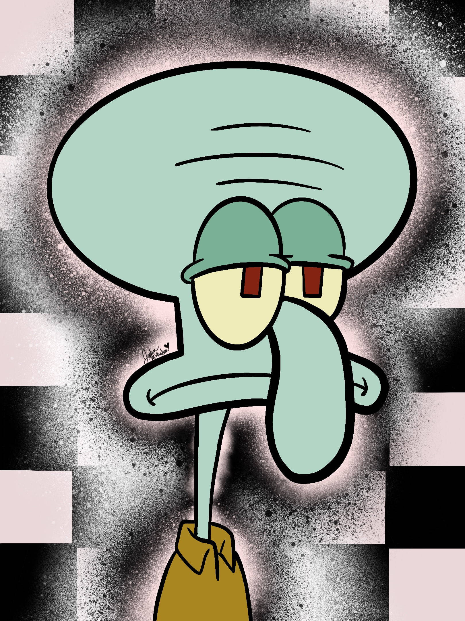 Sjov Æstetisk Kedsommelig Squidward Wallpapers