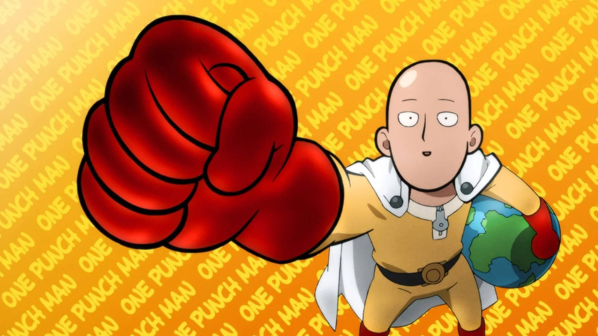 Sjov anime skaldet Saitama Wallpapers