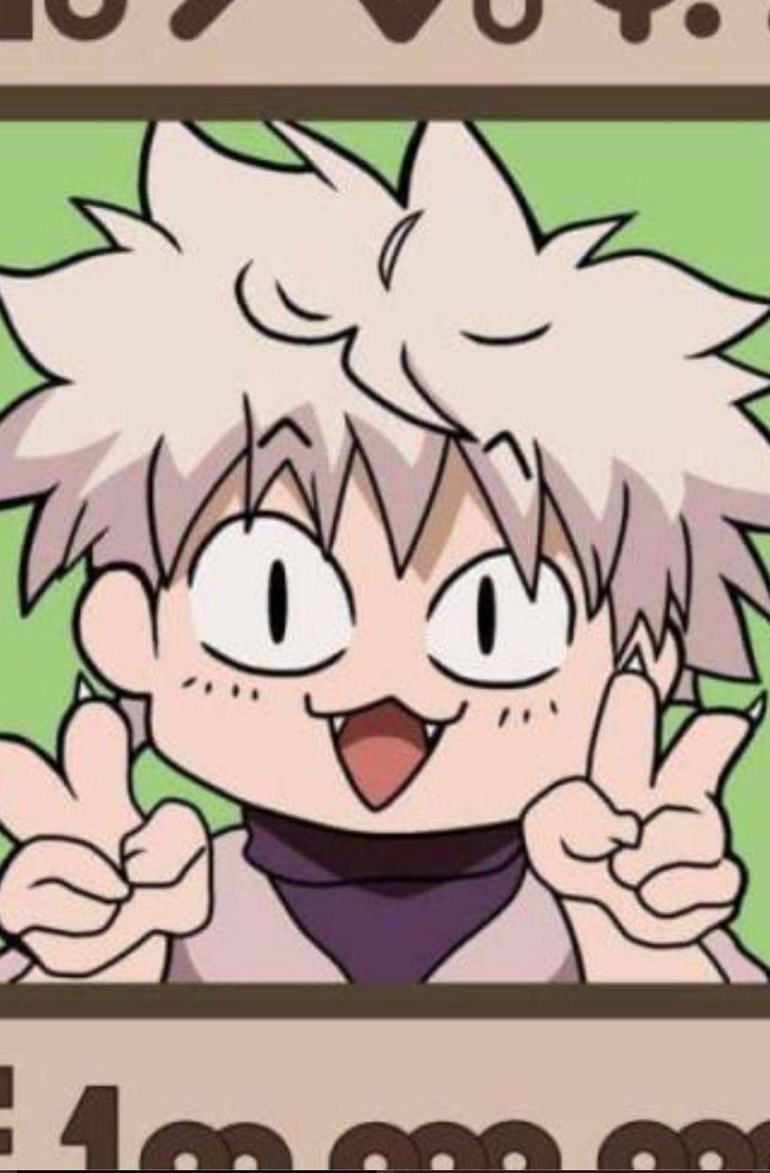 Sjov Hunter X Hunter Killua PFP Anime Fanart Wallpapers