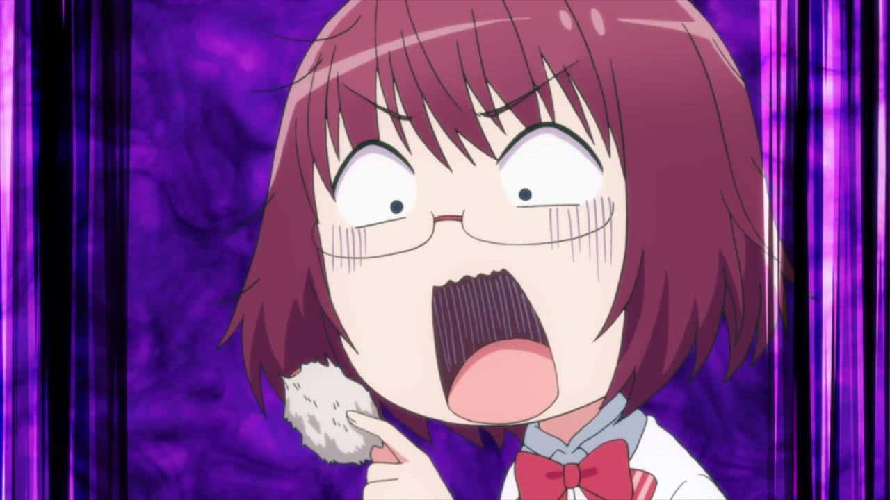 Sjov med denne morsomme anime-scene Wallpapers