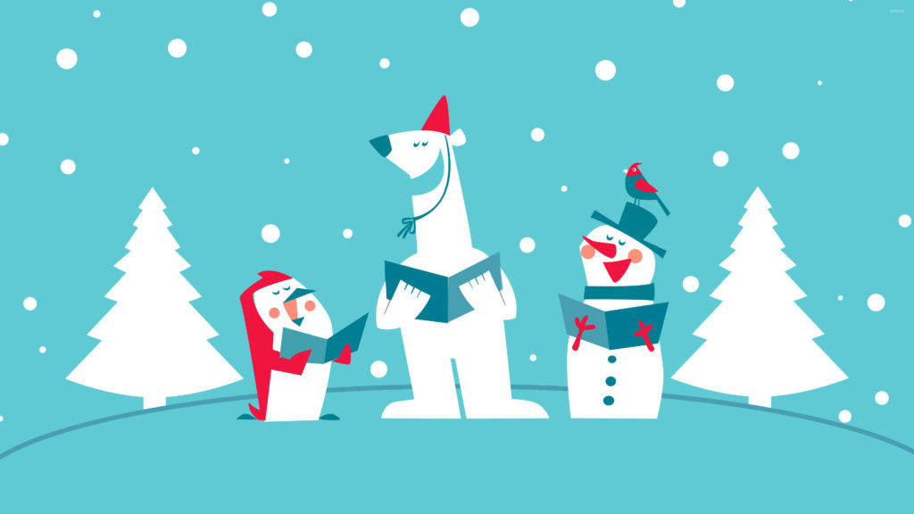 Sjov snemand jul Wallpapers