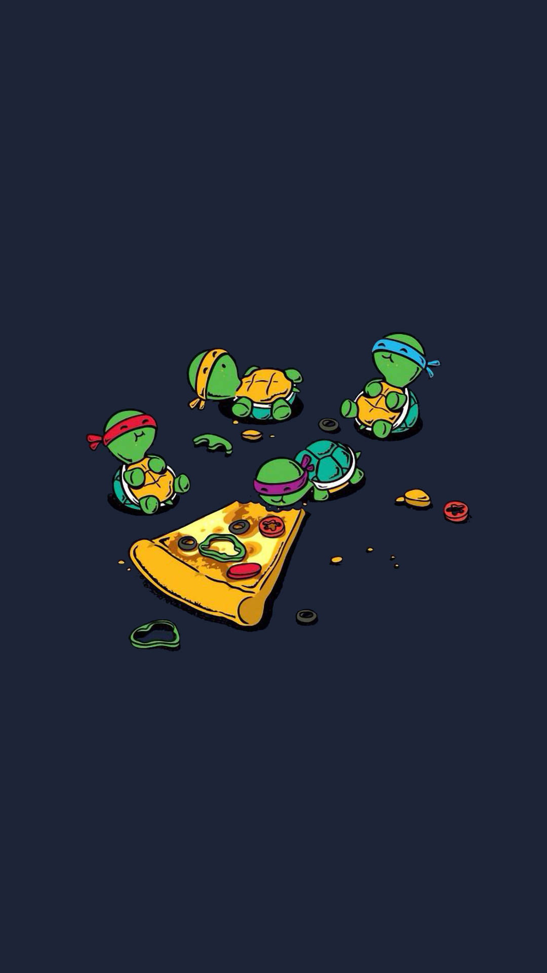 Sjove Ninja Turtles Æstetik Wallpapers