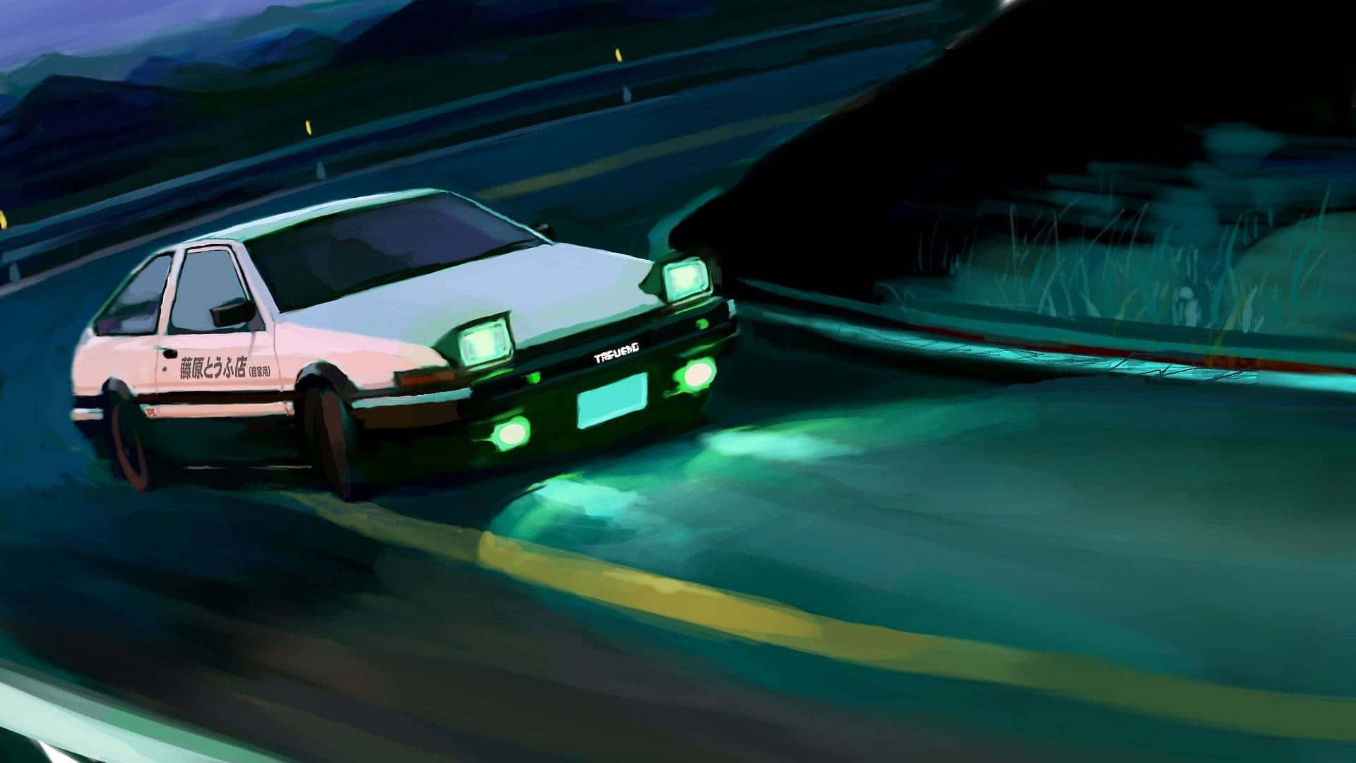 Skabt til at inspirere: Anime-bil Wallpapers