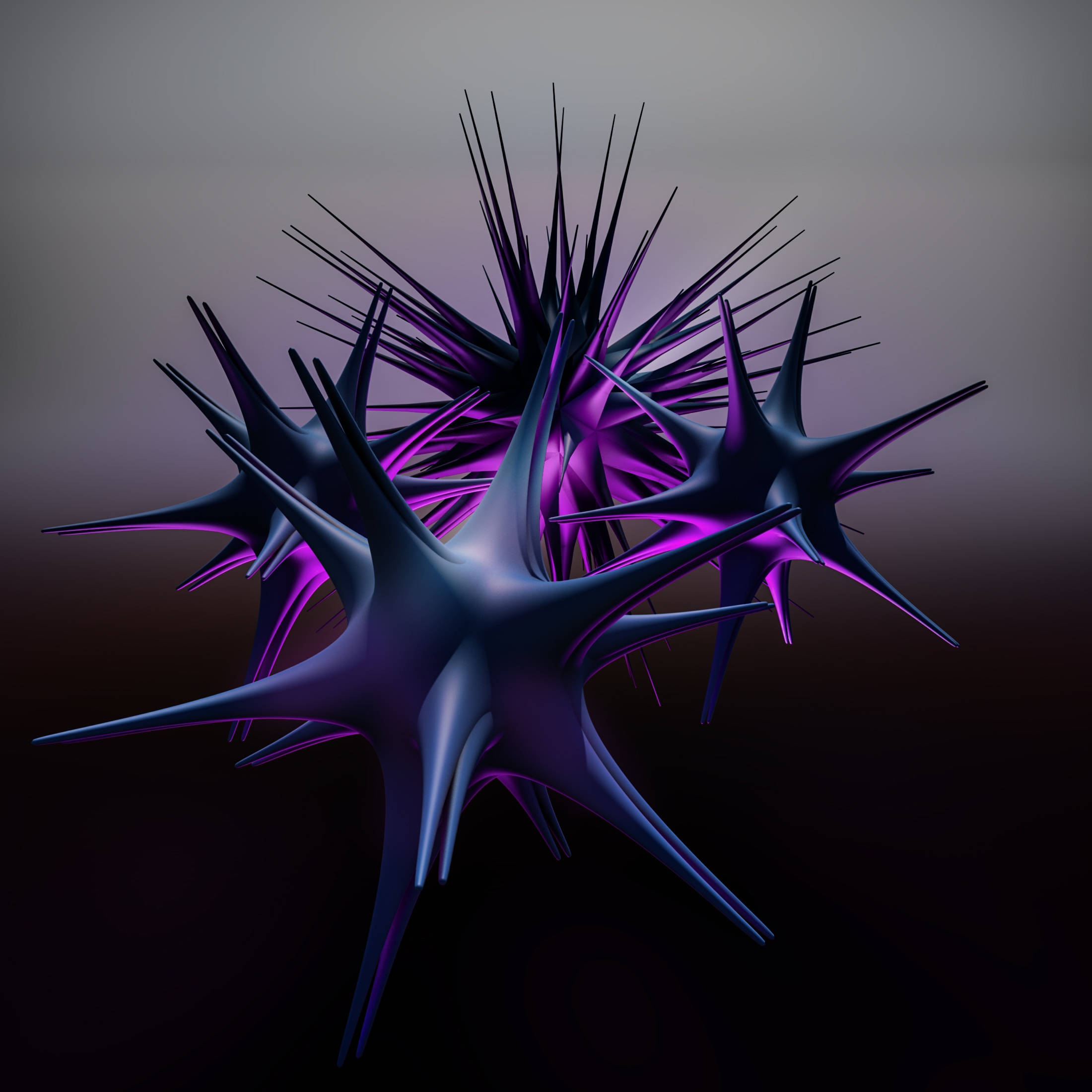 Skarp partikelgrafisk kunst Wallpapers