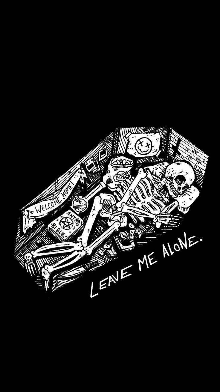 Skelet Emo Æstetik Wallpapers