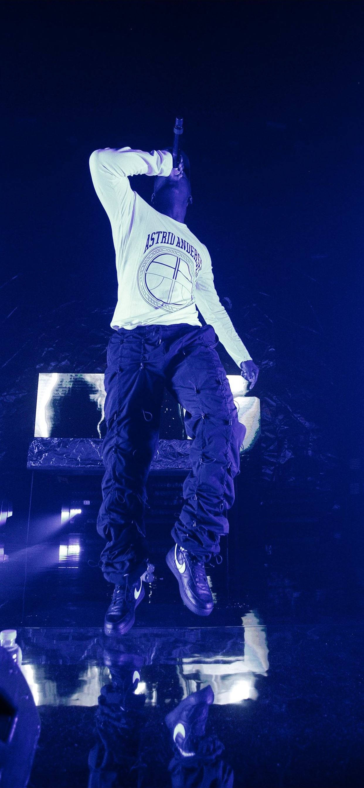 Skeptas Natblå Koncert Wallpapers
