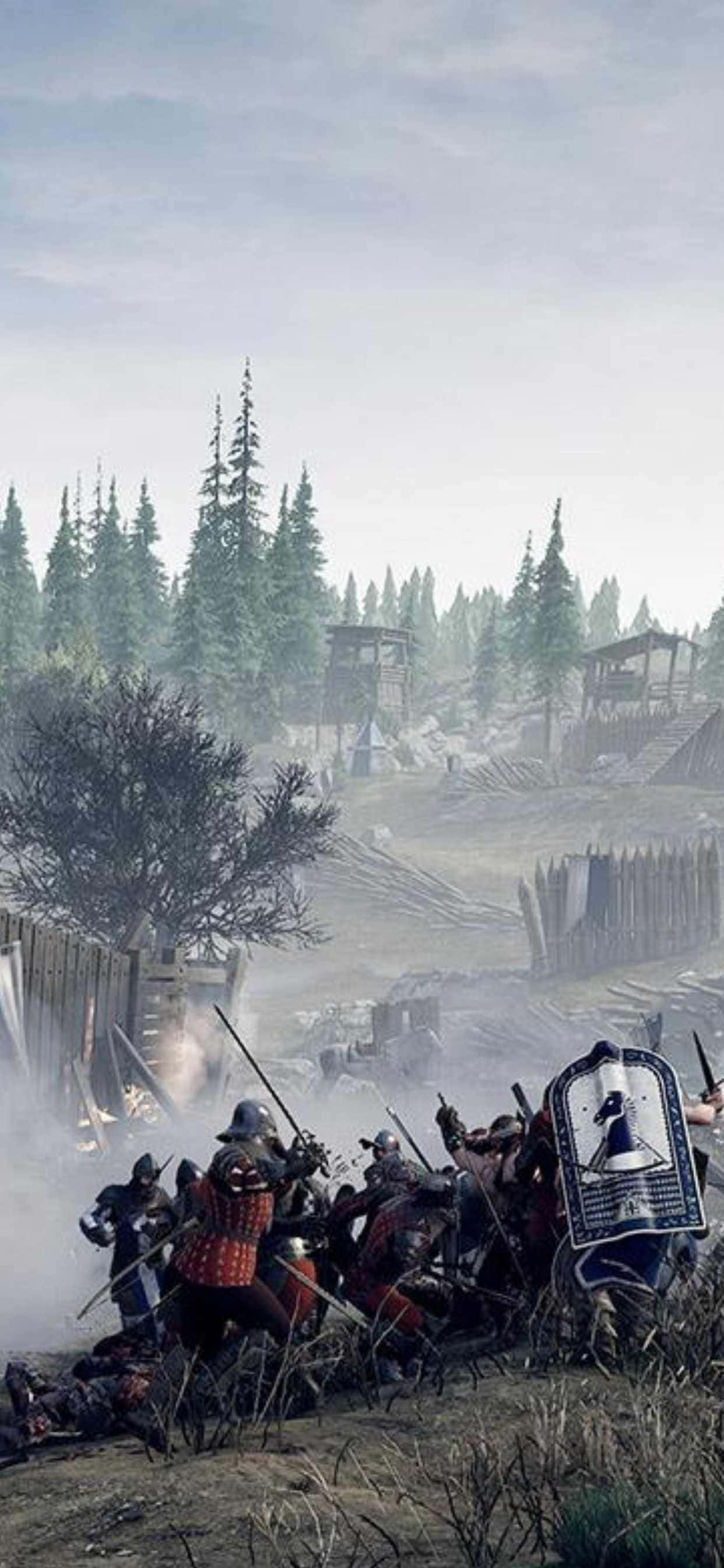 Skil dig ud fra mængden med iPhone Xs Max Mordhau Wallpapers
