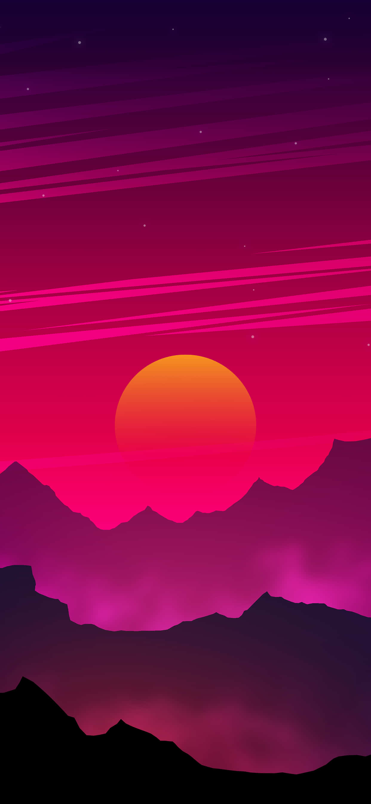 Skil dig ud fra mængden med en grafisk iPhone Wallpapers