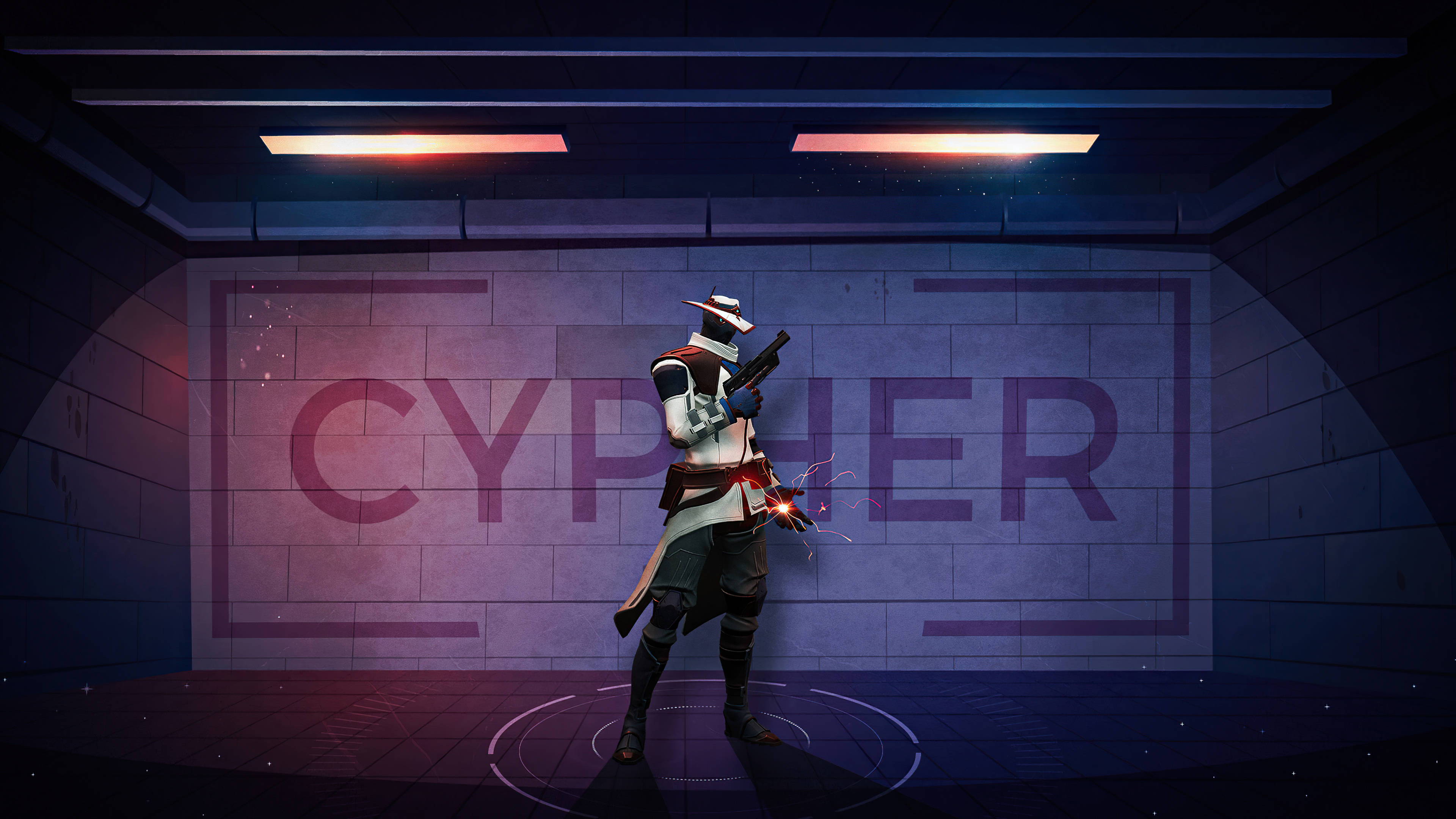 Skill dig ud fra mængden – Valorants agent Cypher Wallpapers