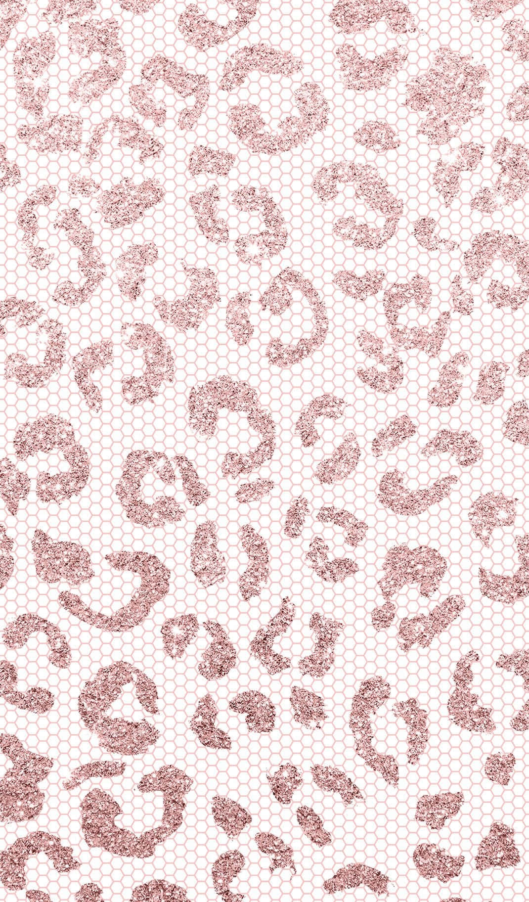 Skin klart med glitter leopard tapet Wallpapers