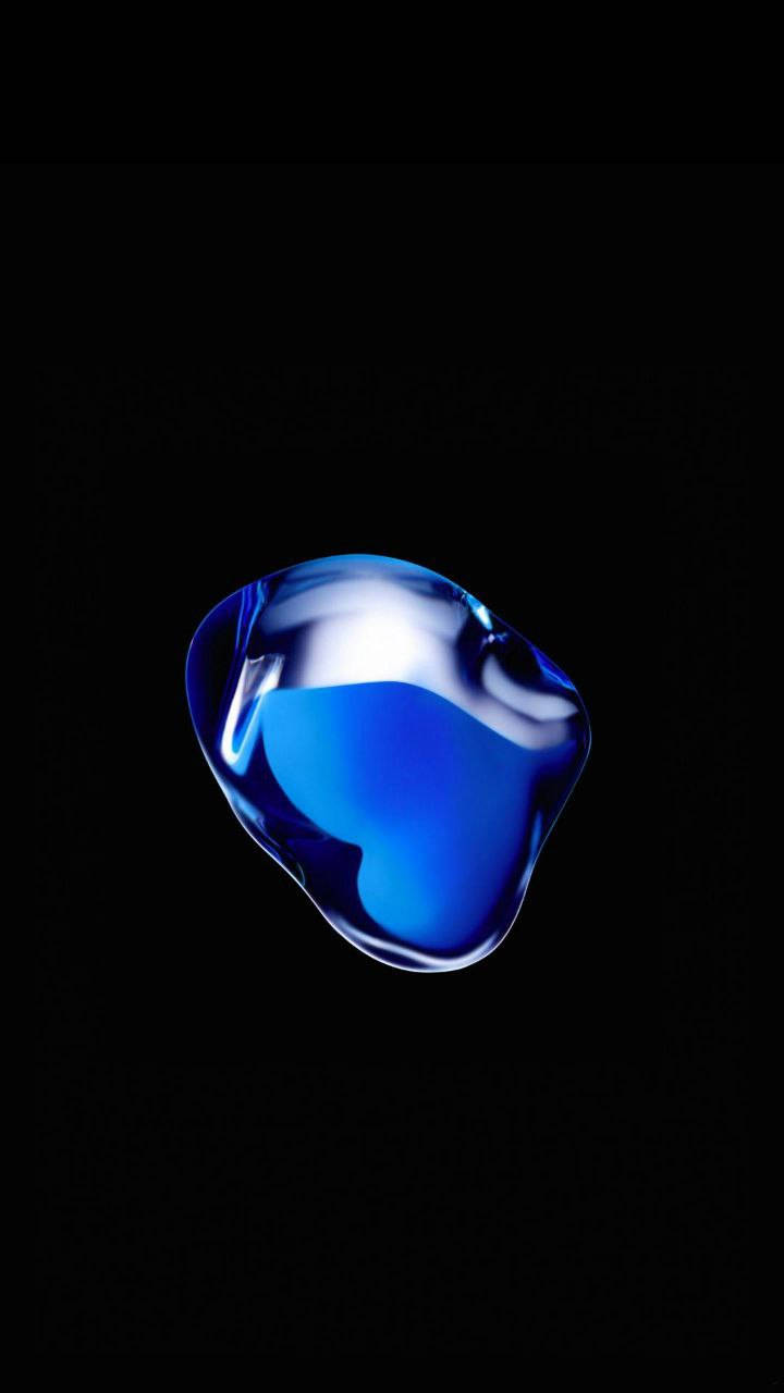 Skinnende safirædelsten original iPhone 7 Wallpapers