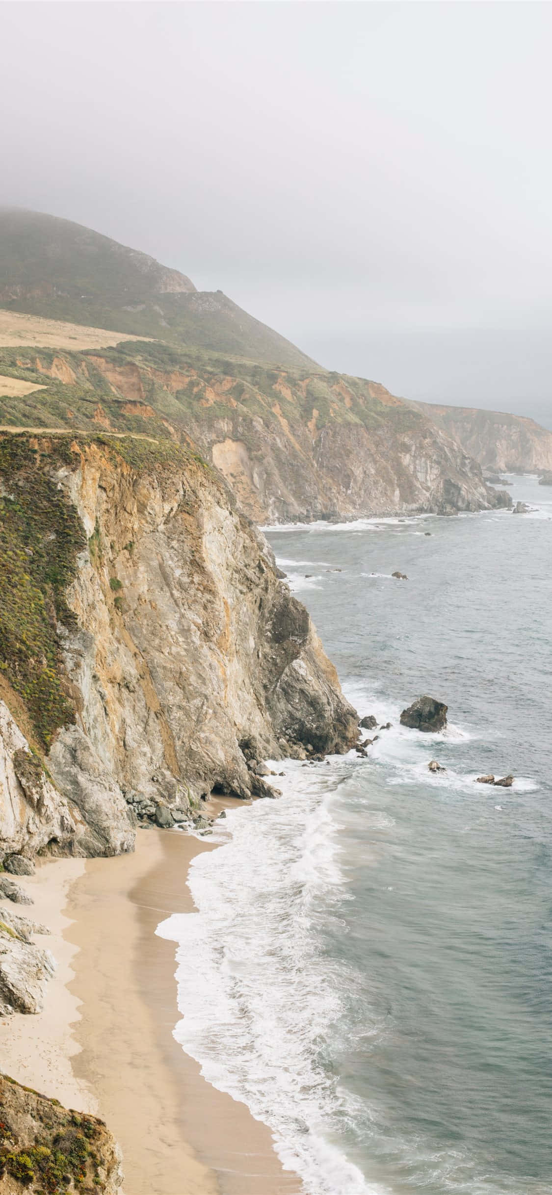 Skønheden ved Big Sur-kysten i Californien Wallpapers