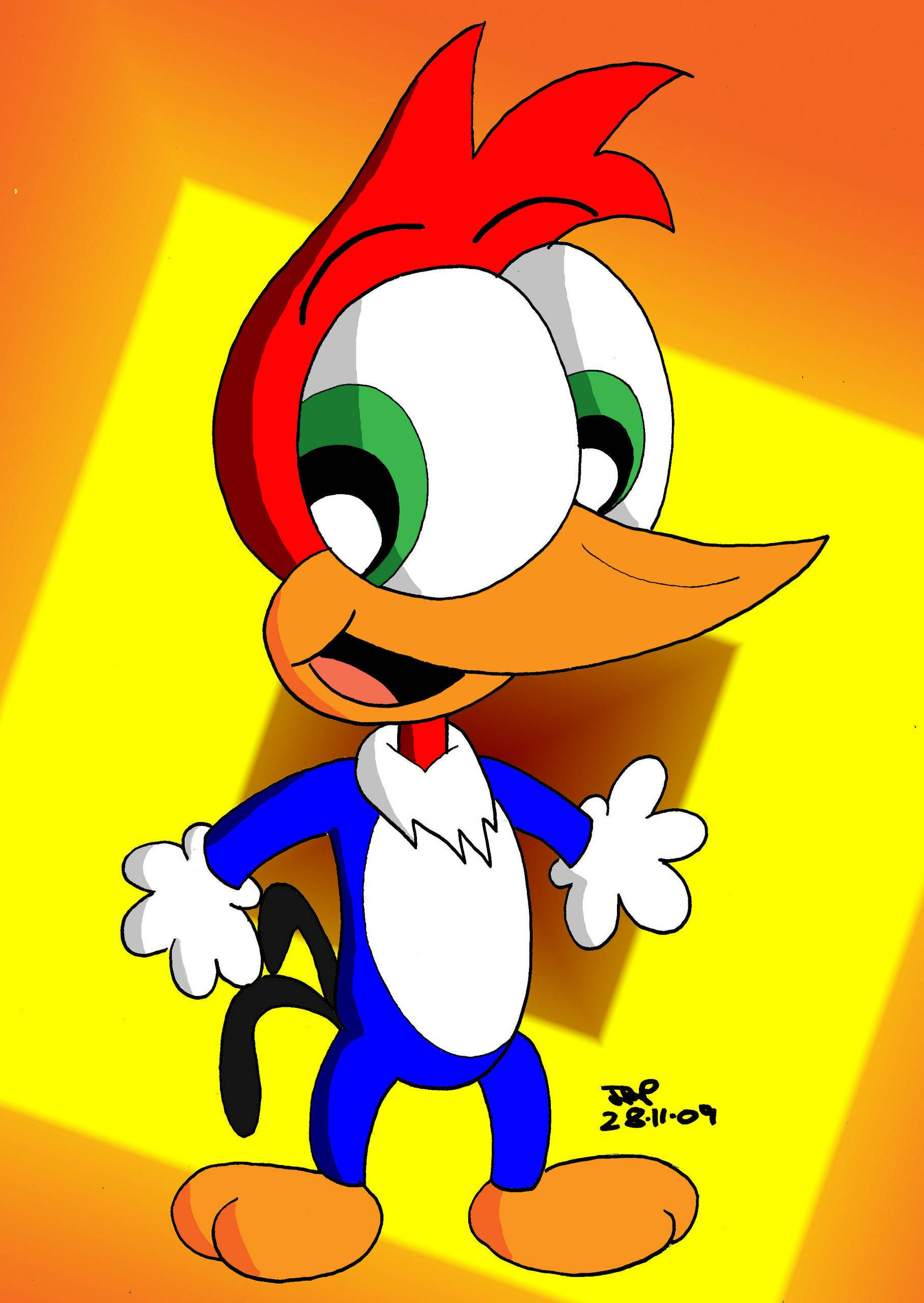 Skøre Woody Woodpecker Wallpapers
