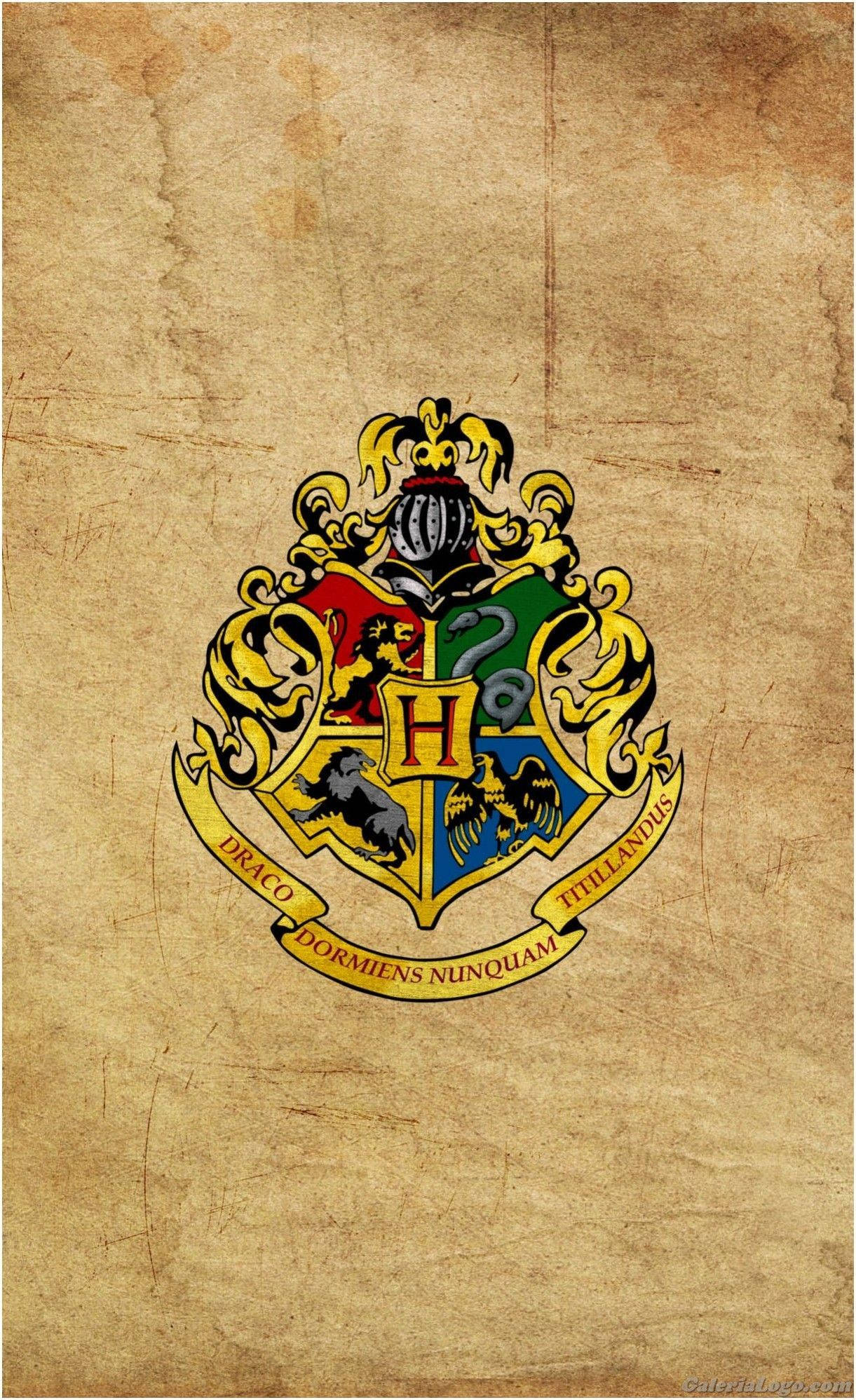 Skolevåben Harry Potter Hogwarts iPhone Wallpapers