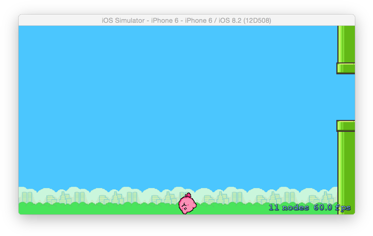Skærmbillede fra Flappy Bird Wallpapers