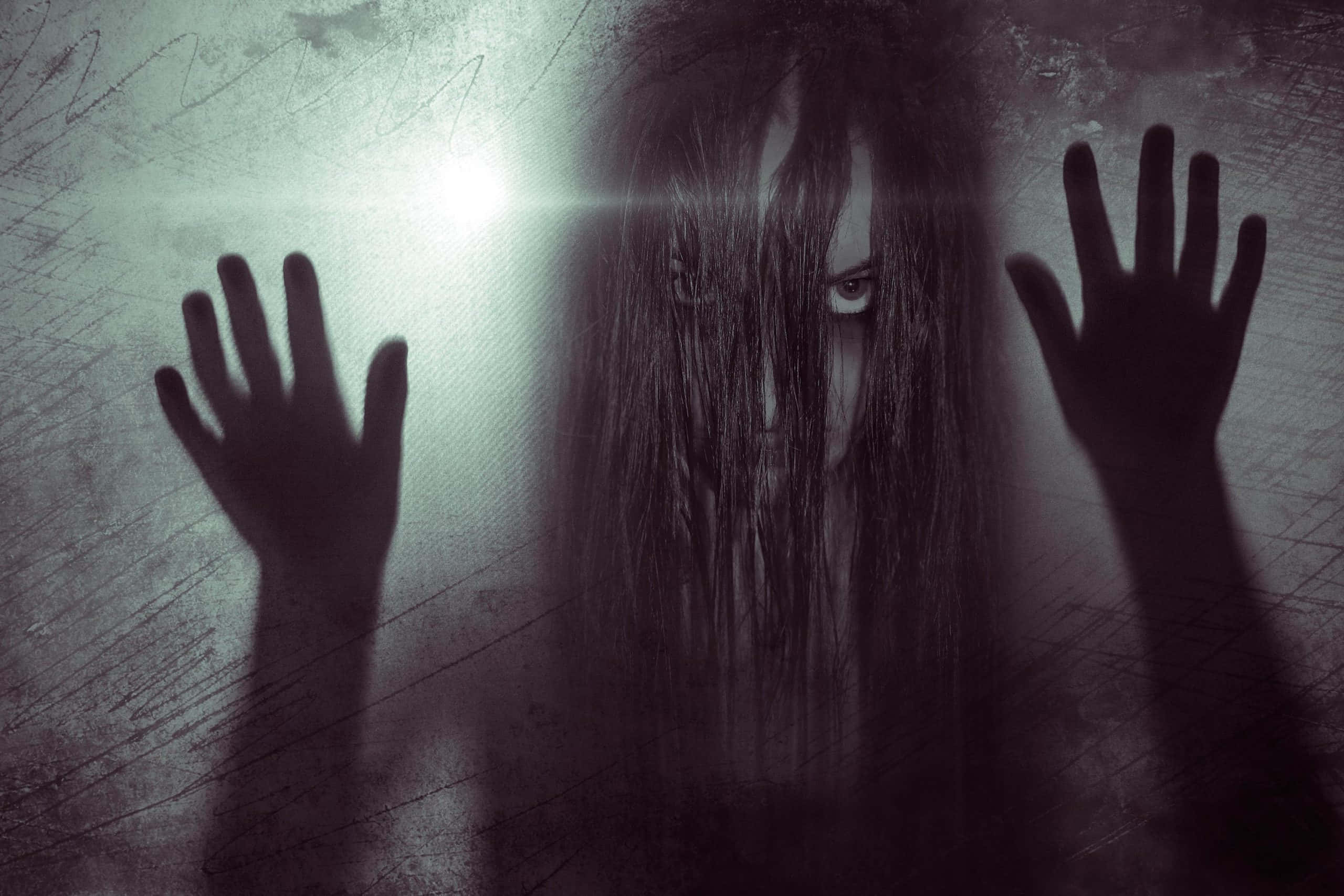 Skræmmende Halloween-baggrund Wallpapers
