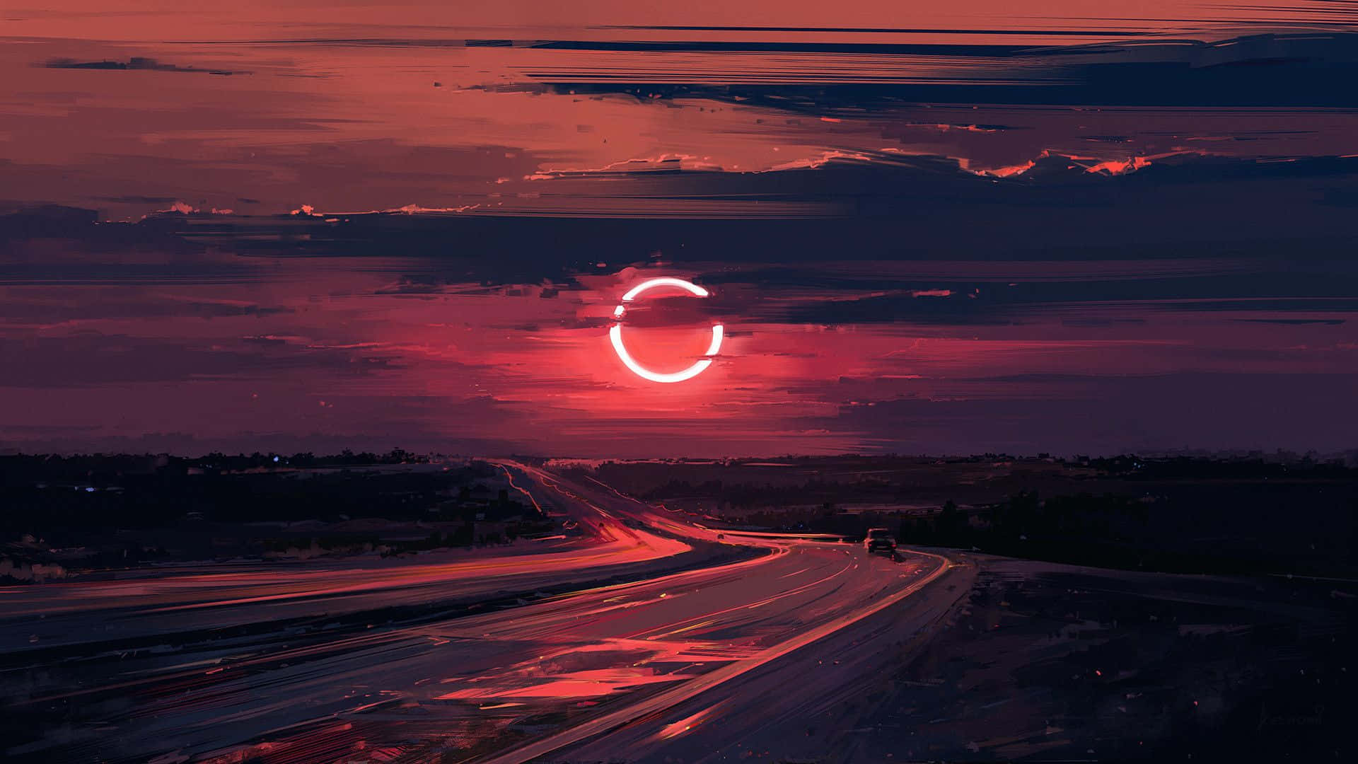 Skru op for varmen med en neongrøn æstetik! Wallpapers