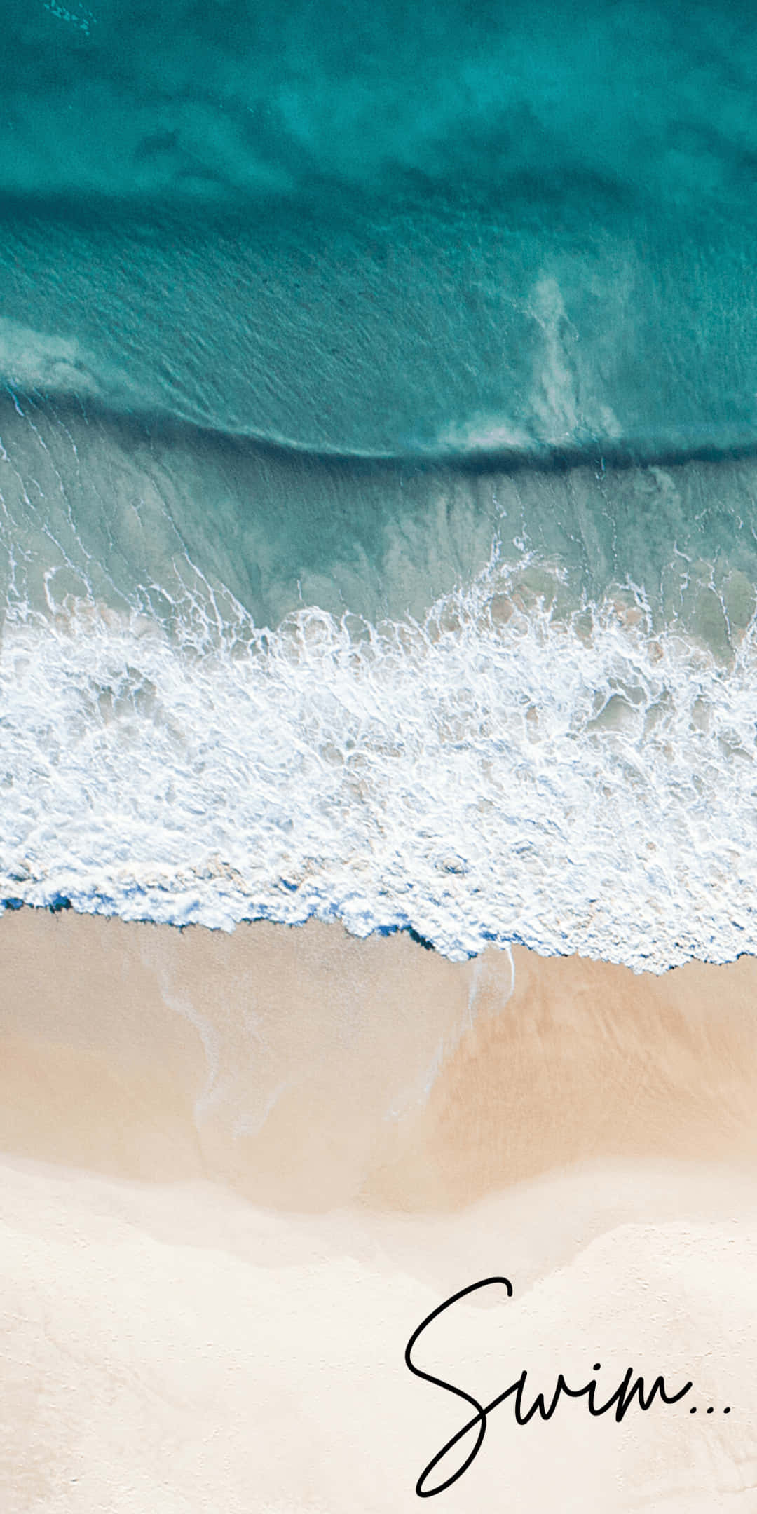 Skummende bølger Pixel 3 sommerbaggrund Wallpapers