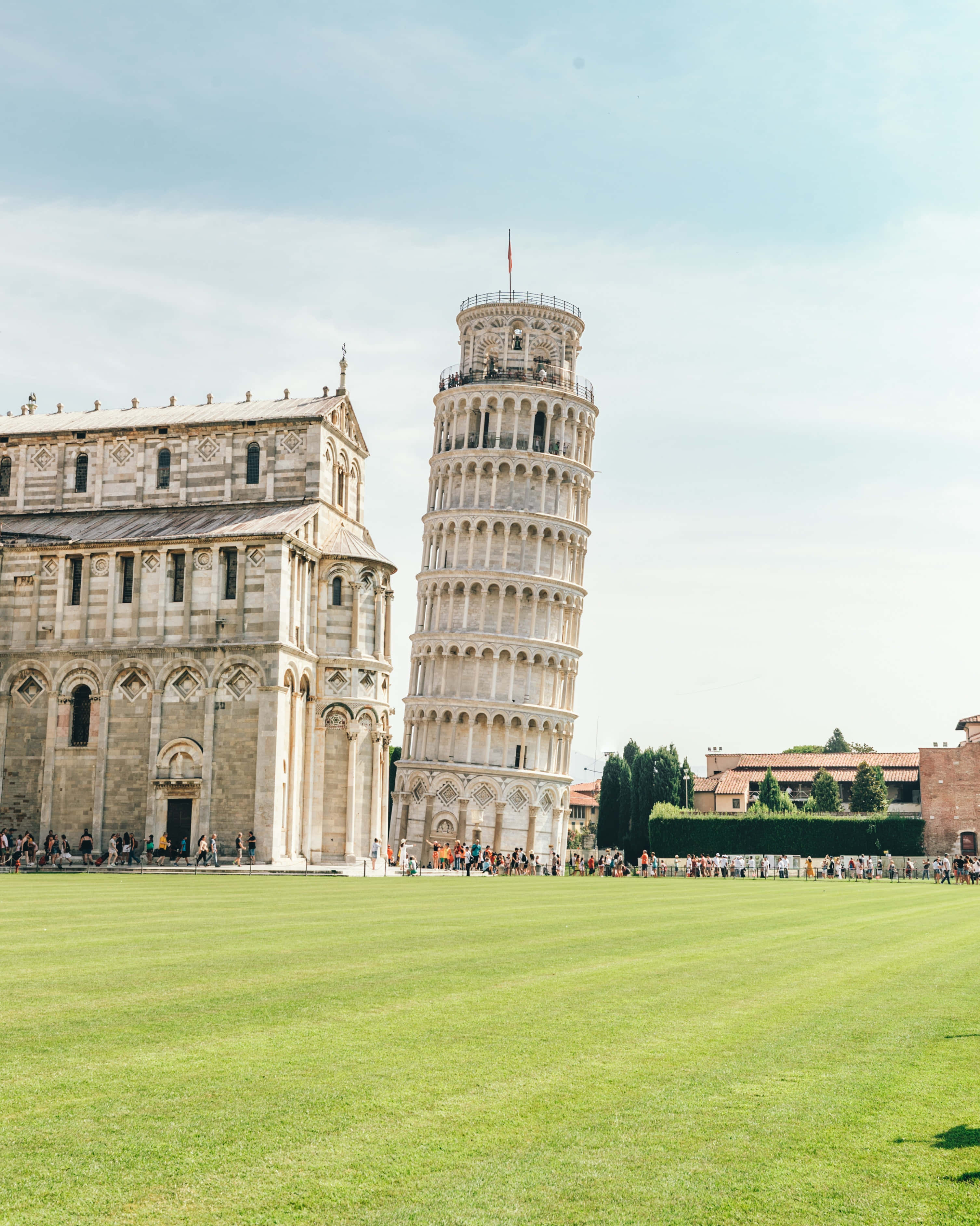 Skæve Tårn i Pisa Telefonfotografi Wallpapers