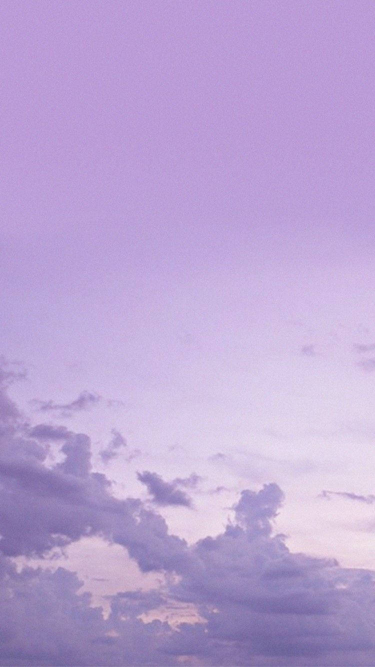 Skyet himmel pastel lilla Tumblr Wallpapers