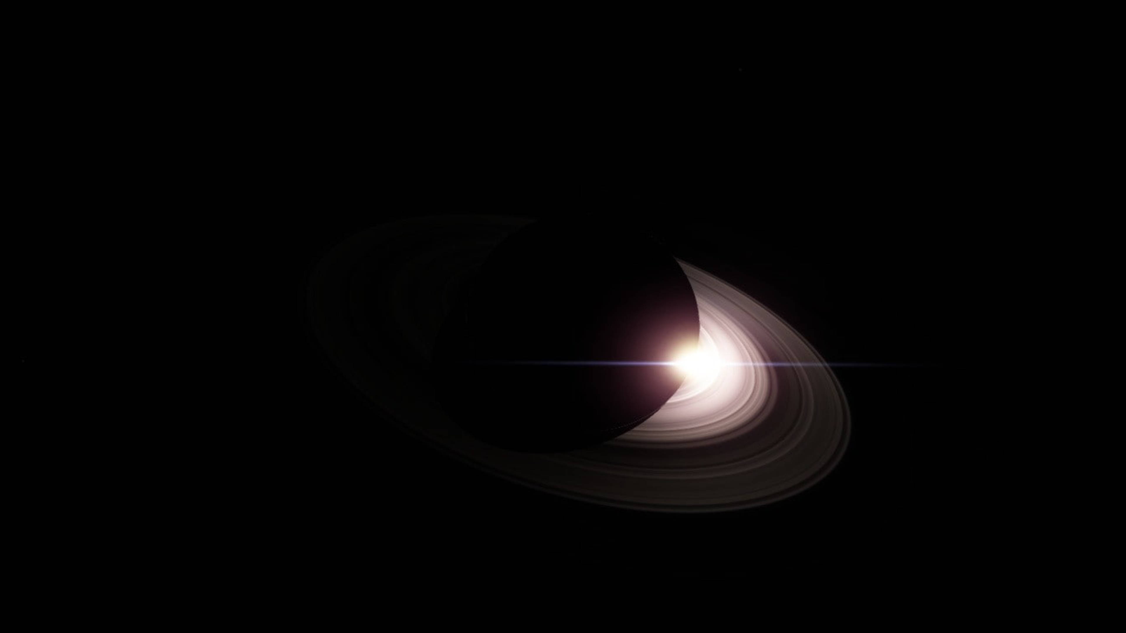 Skygge Saturn 4K Wallpapers