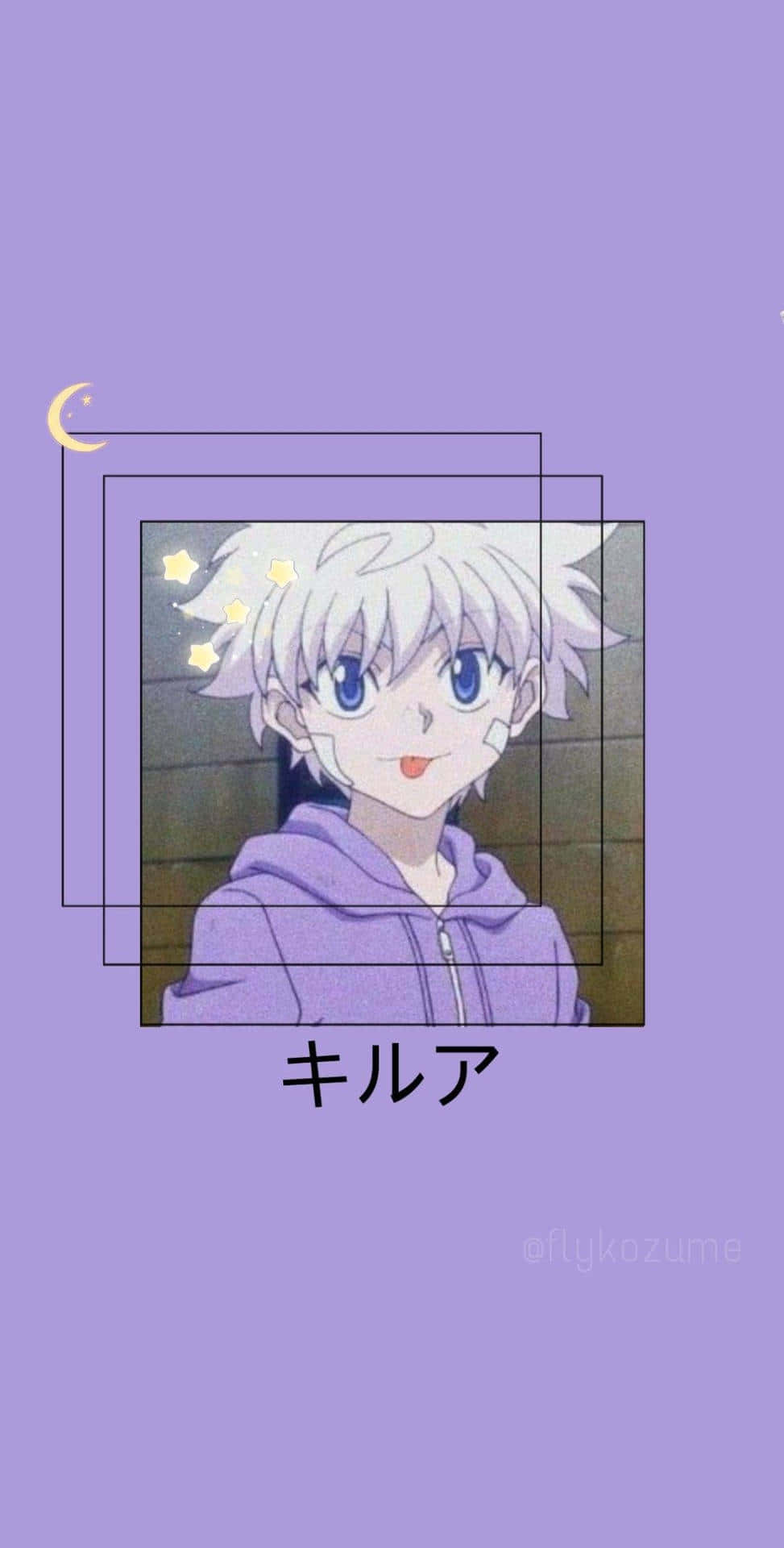 Slående lilla anime-baggrund Wallpapers