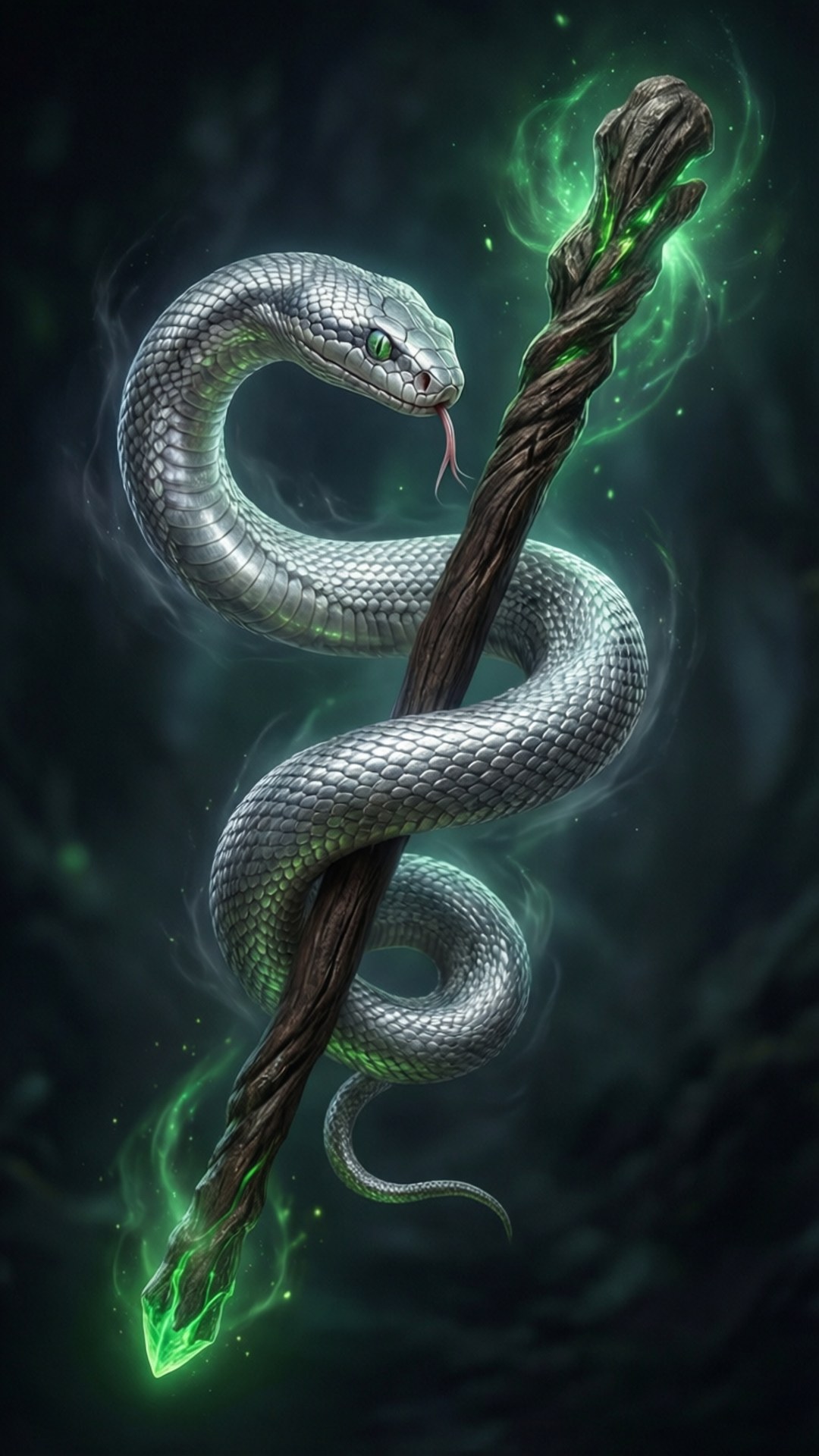 Slange og Tryllestav Wallpapers